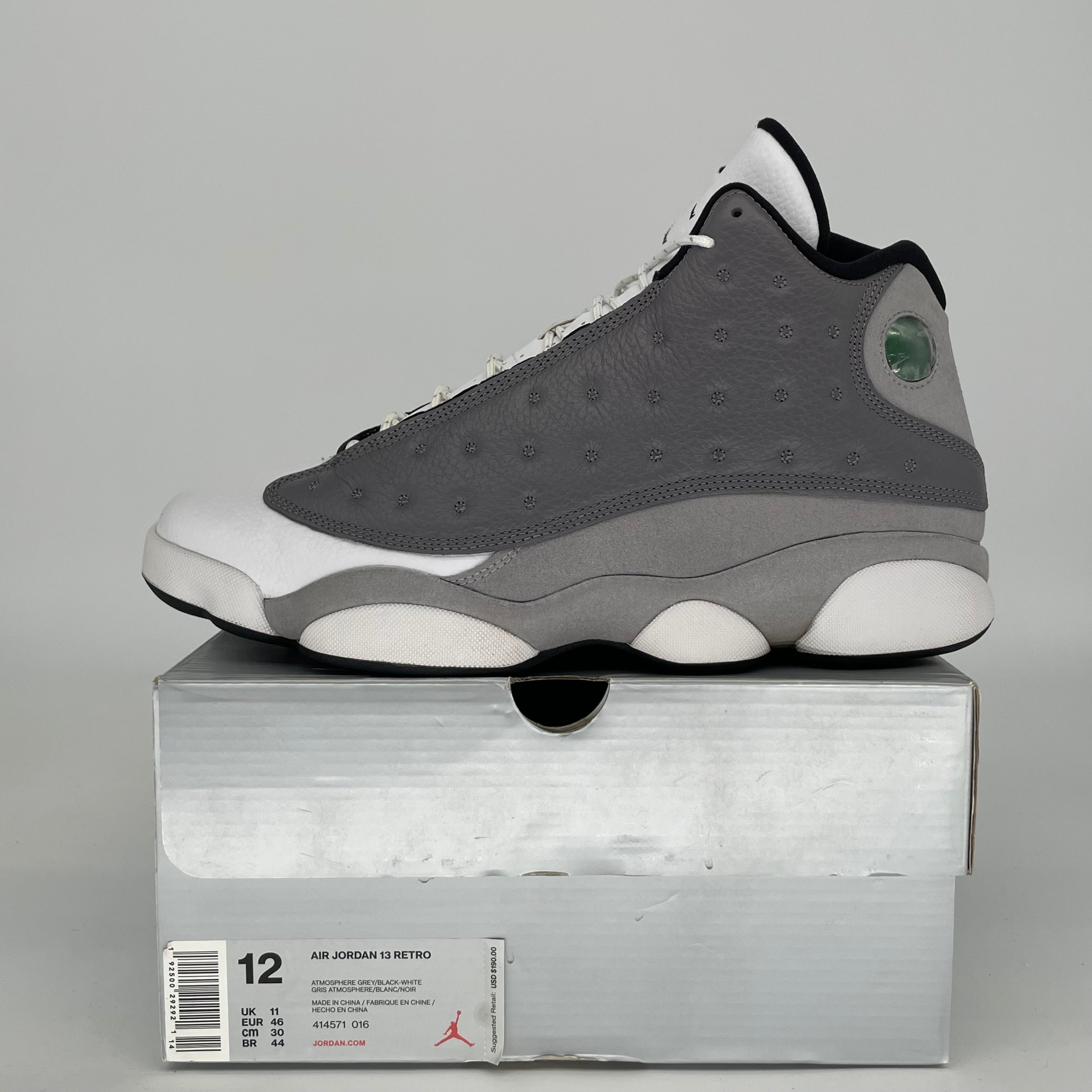 AIR JORDAN 13 ATMOSPHERE GREY SIZE 12 414571-016