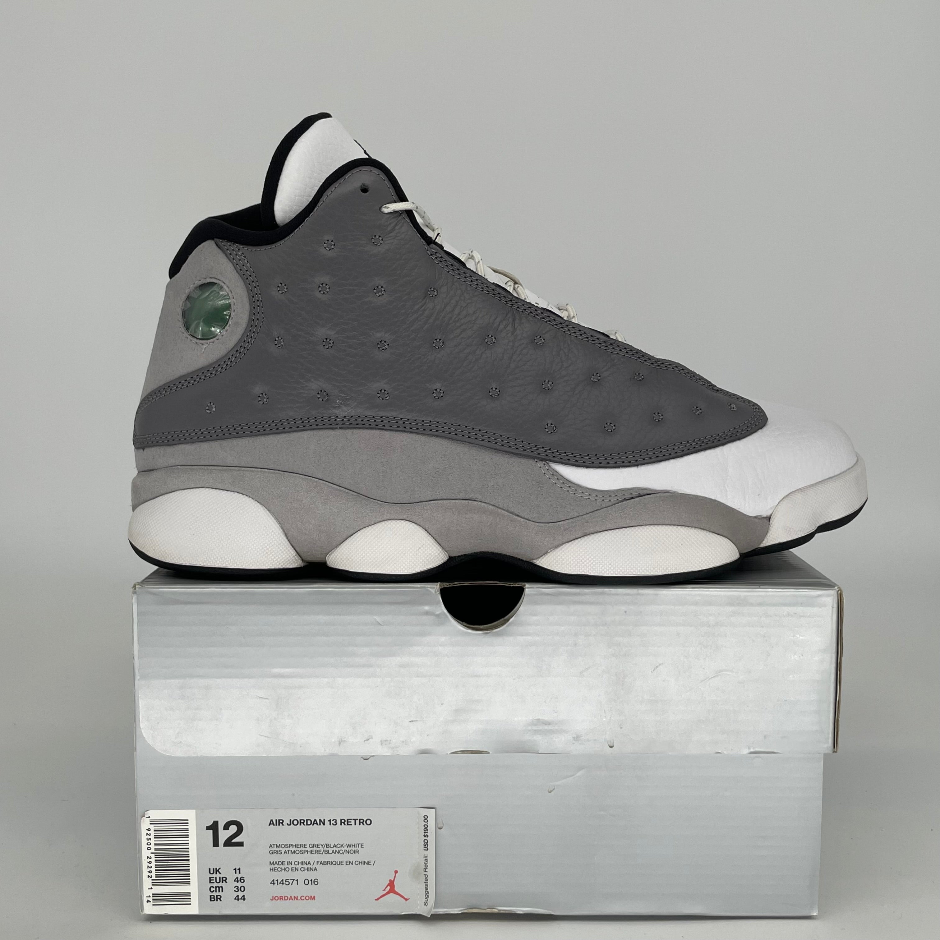 AIR JORDAN 13 ATMOSPHERE GREY SIZE 12 414571-016