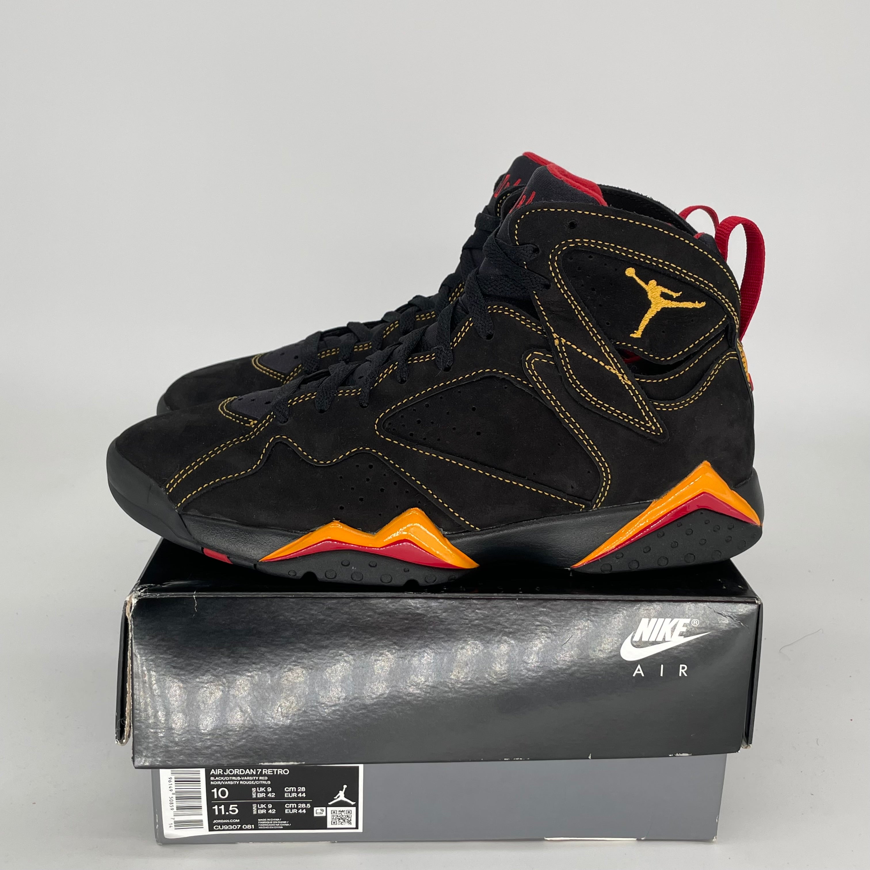 AIR JORDAN 7 CITRUS SIZE 10 CU9307-081