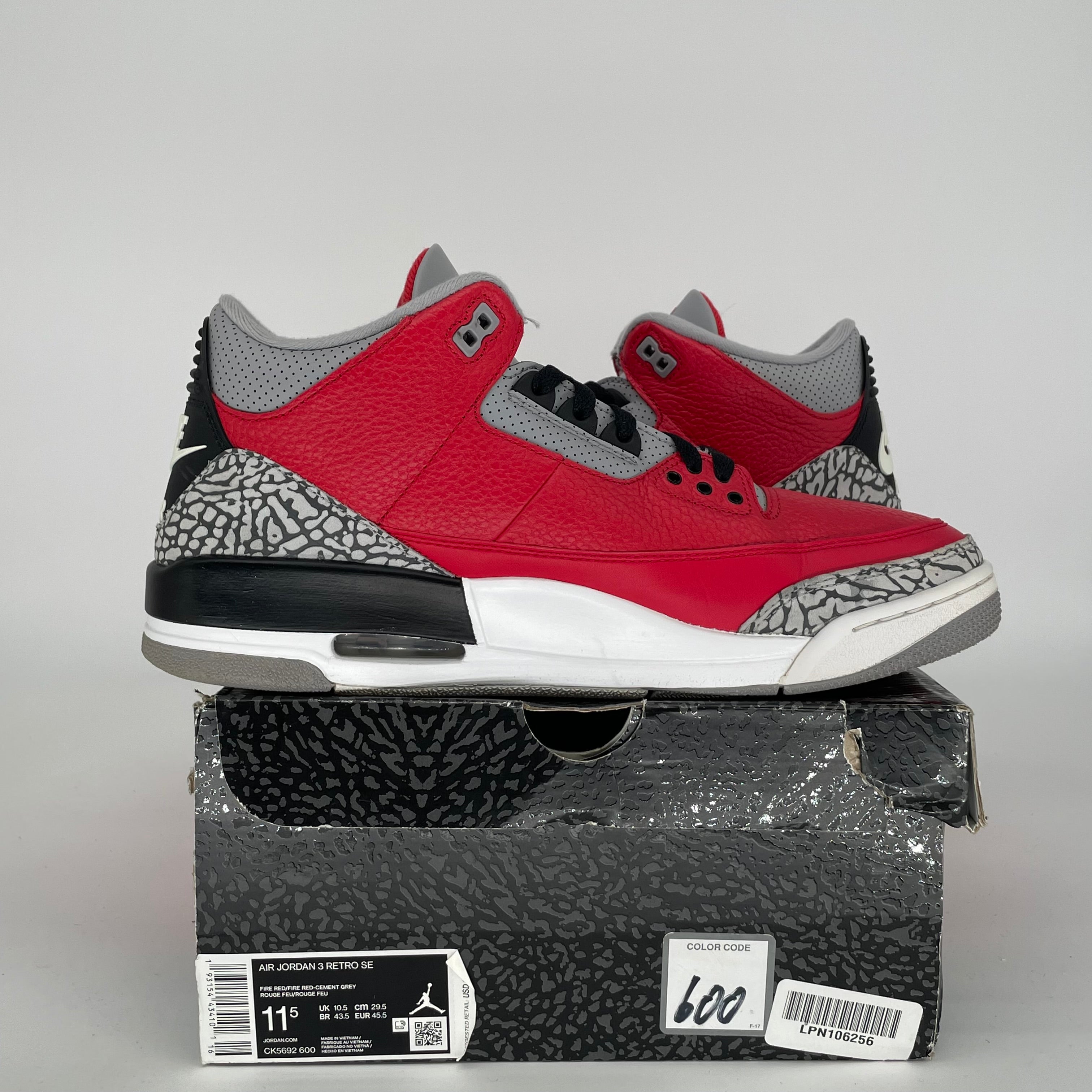 AIR JORDAN 3 UNITE SIZE 11.5 CK5692-600