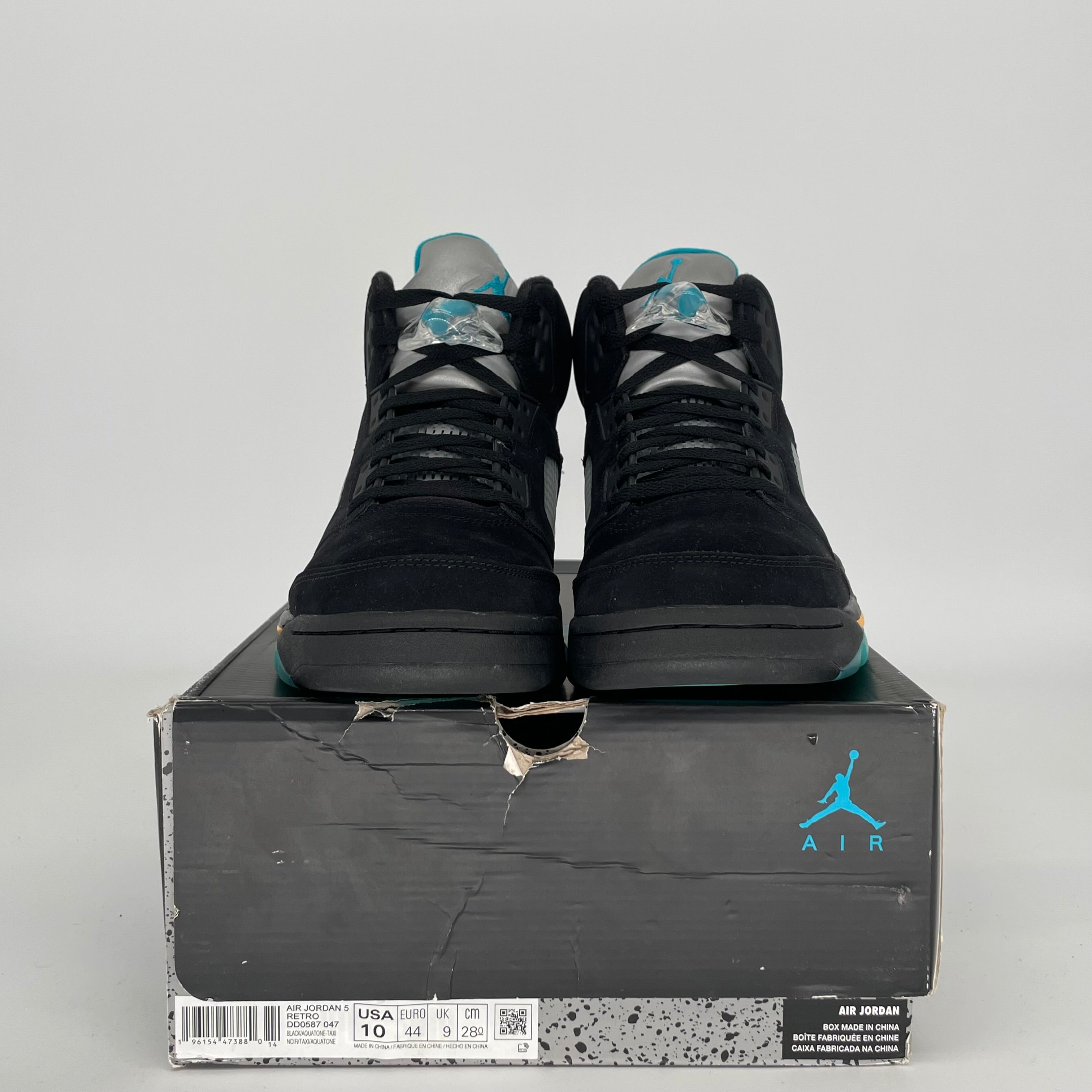 AIR JORDAN 5 AQUA SIZE 10 DD0587-047