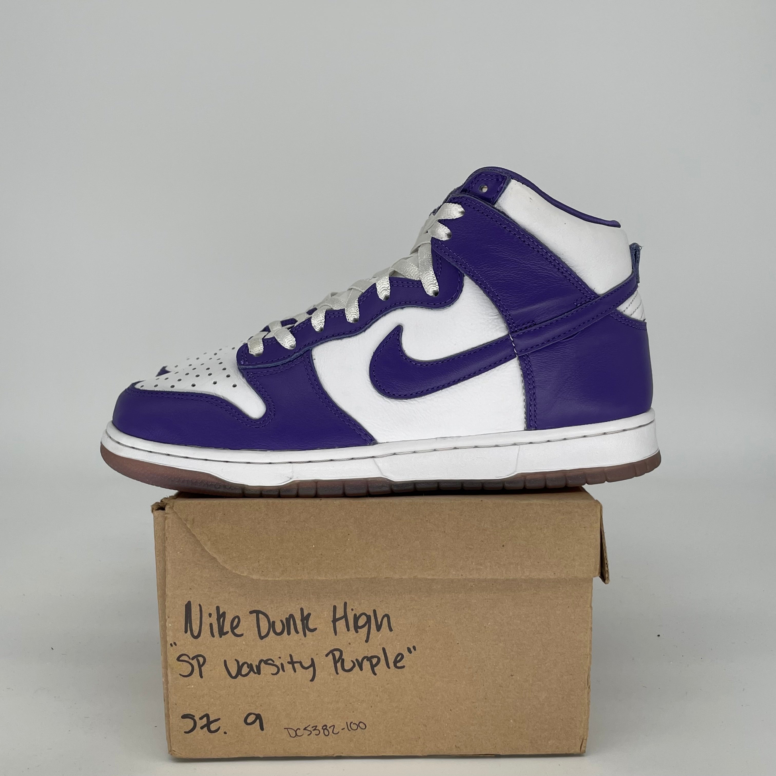 NIKE DUNK HIGH SP VARSITY PURPLE W SIZE 9/10.5W DC5382-100