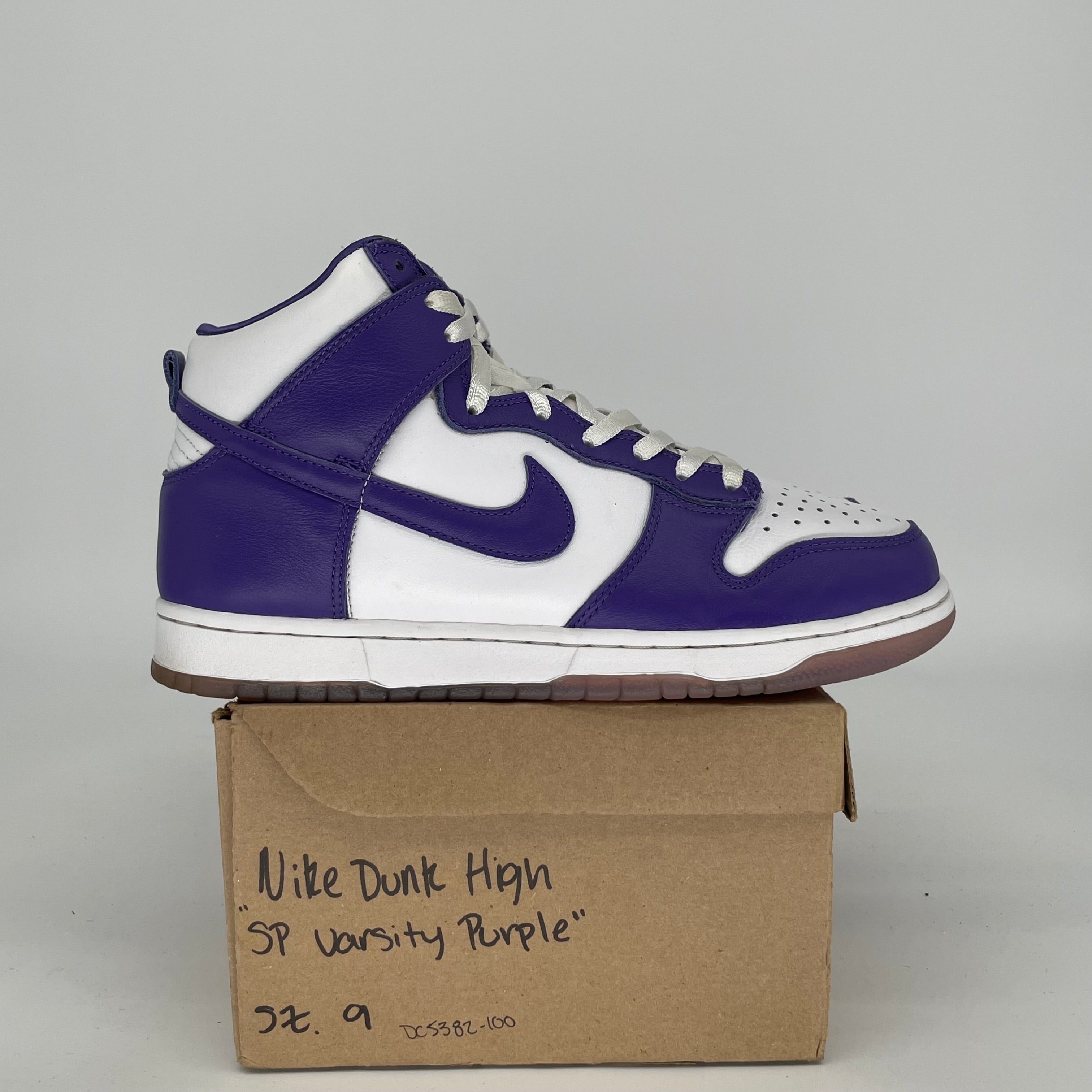 NIKE DUNK HIGH SP VARSITY PURPLE W SIZE 9/10.5W DC5382-100