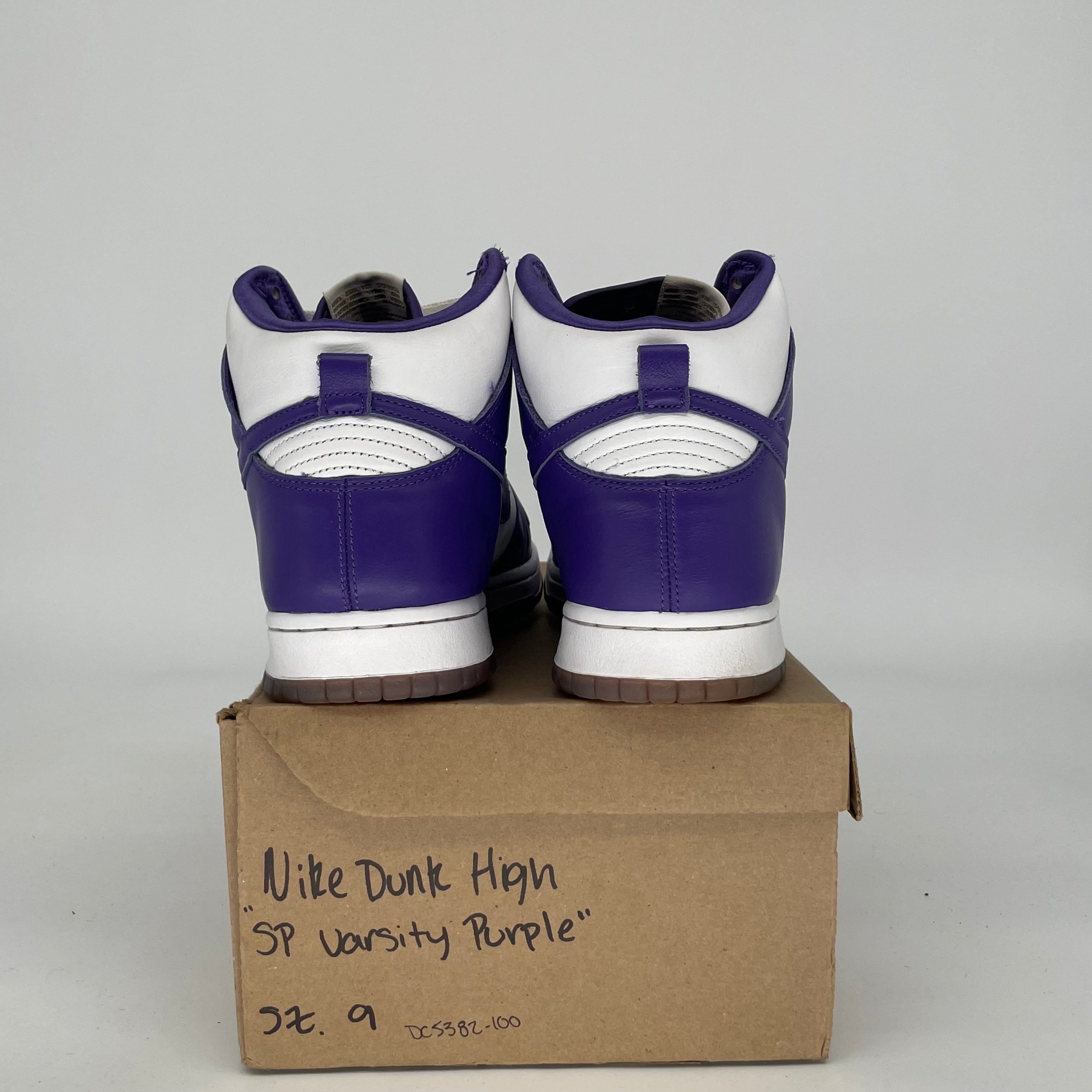 NIKE DUNK HIGH SP VARSITY PURPLE W SIZE 9/10.5W DC5382-100