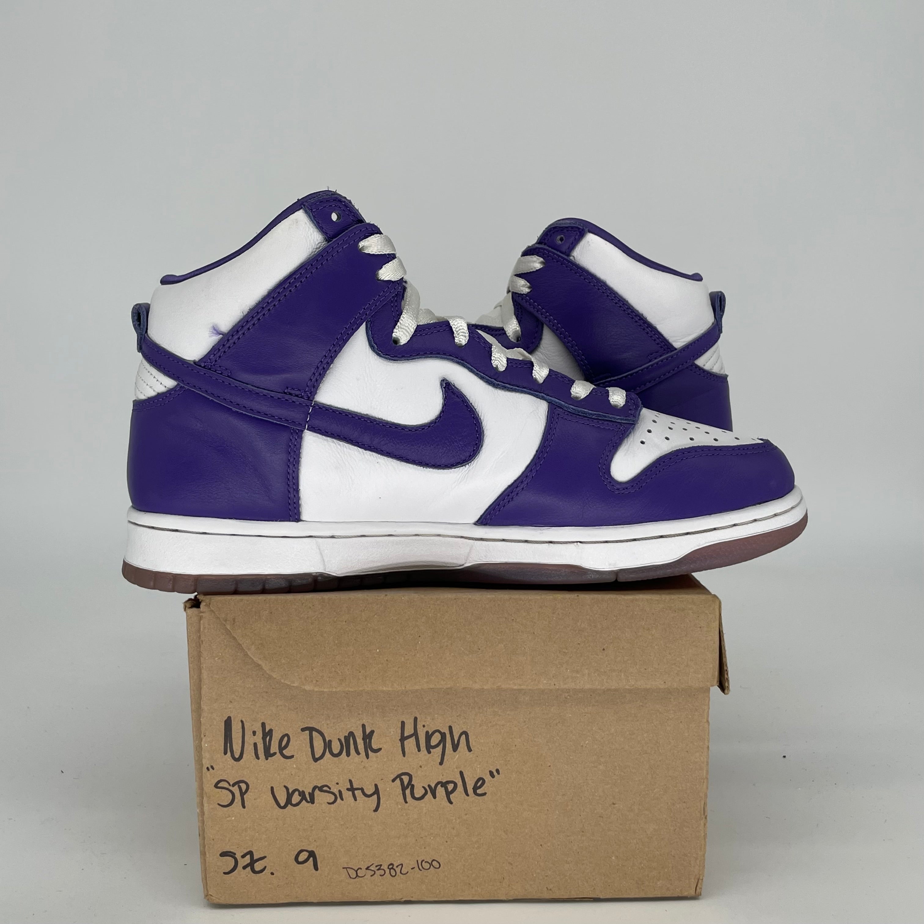 NIKE DUNK HIGH SP VARSITY PURPLE W SIZE 9/10.5W DC5382-100