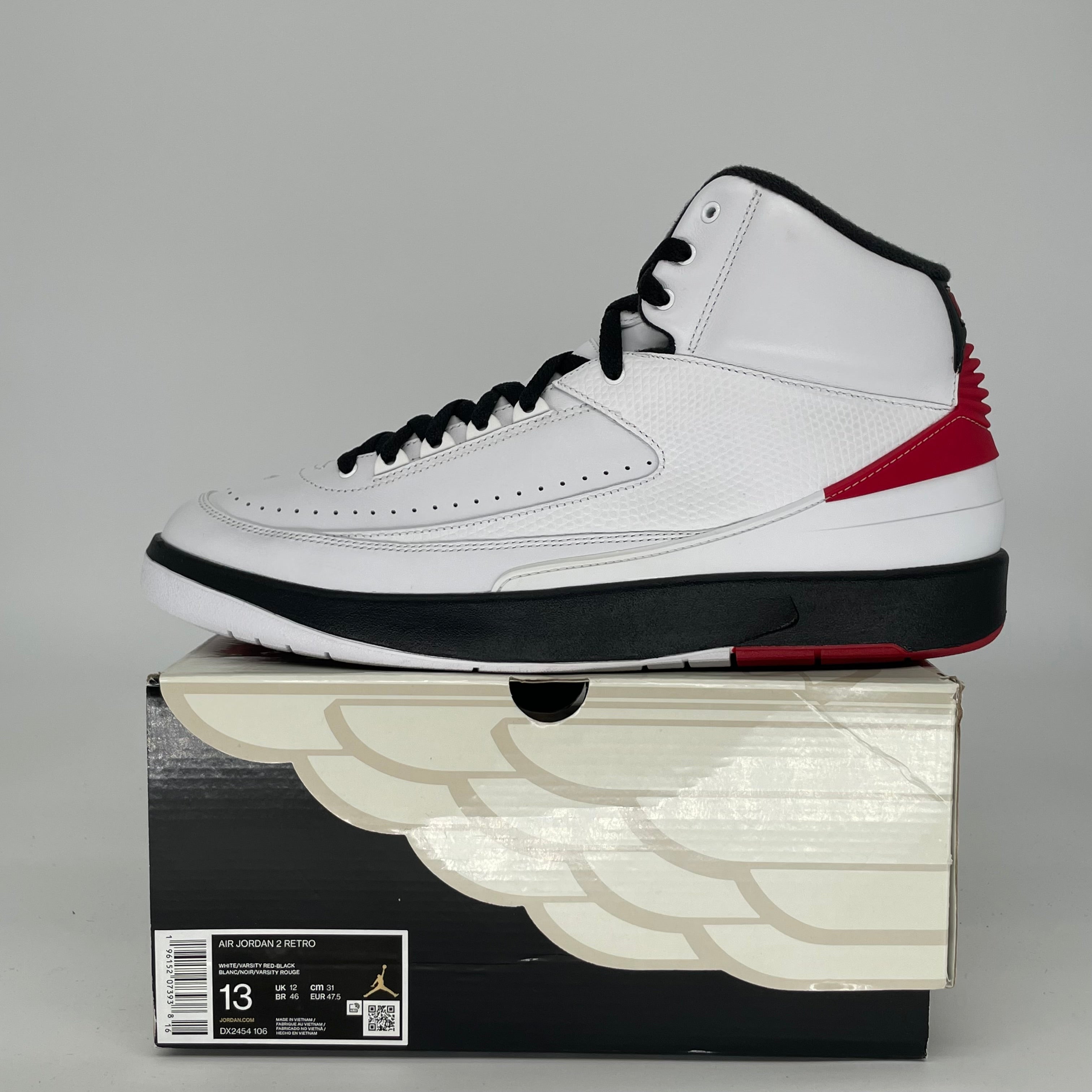 AIR JORDAN 2 CHICAGO SIZE 13 DX2454-106