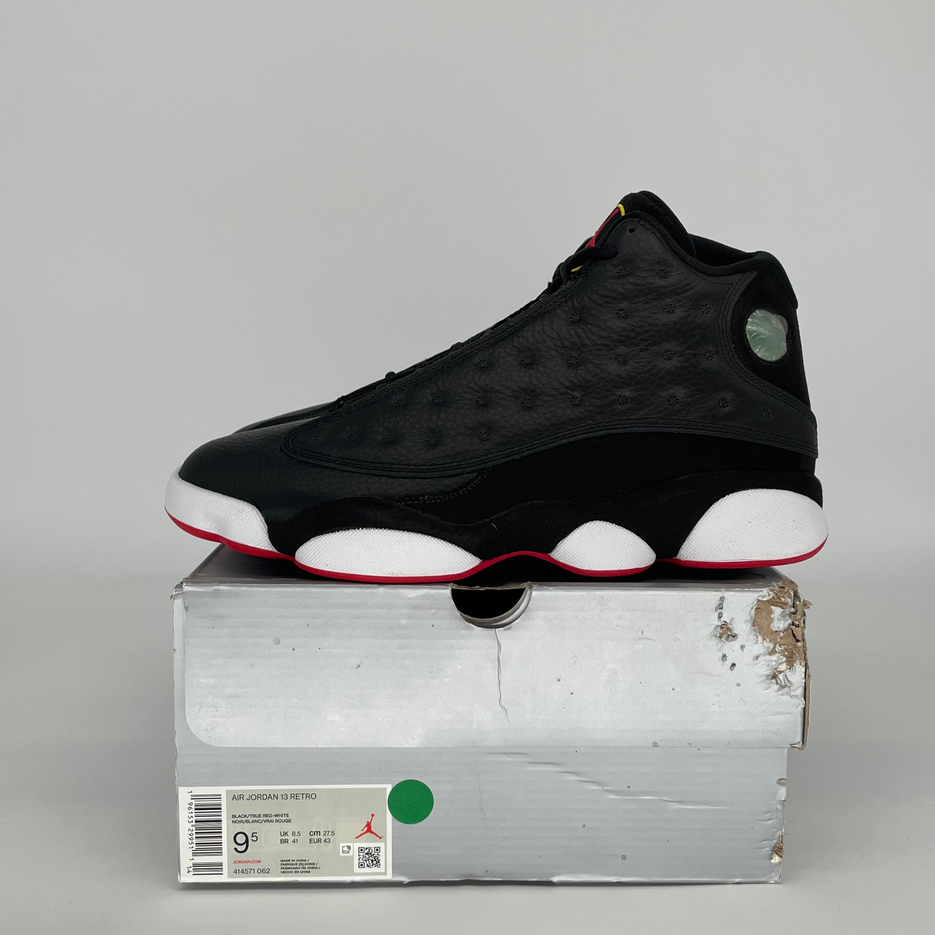 AIR JORDAN 13 PLAYOFFS SIZE 9.5 414571-062