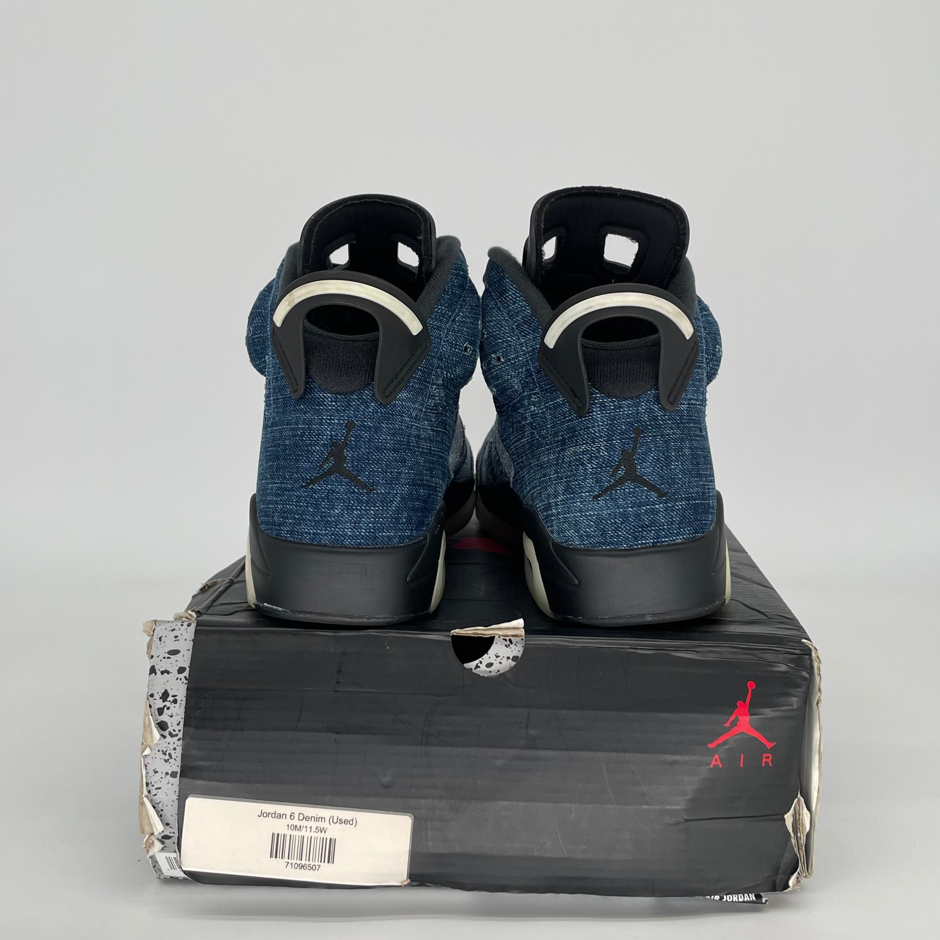 AIR JORDAN 6 WASHED DENIM SIZE 10 CT5350-401