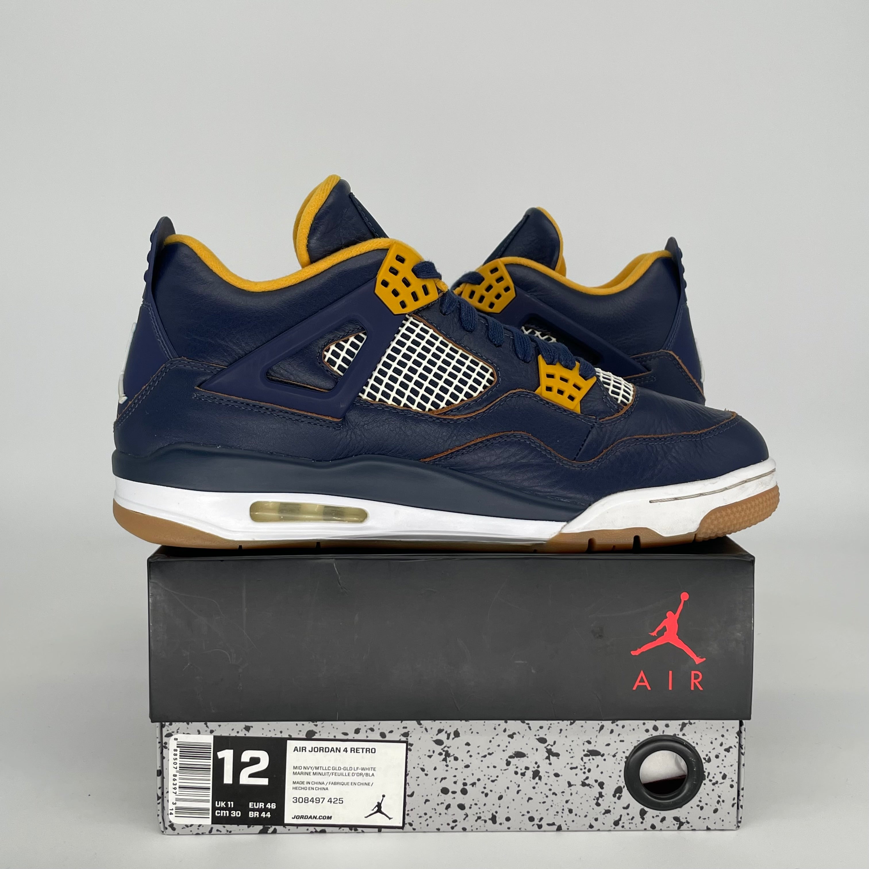 AIR JORDAN 4 DUNK FROM ABOVE SIZE 12 308497-425