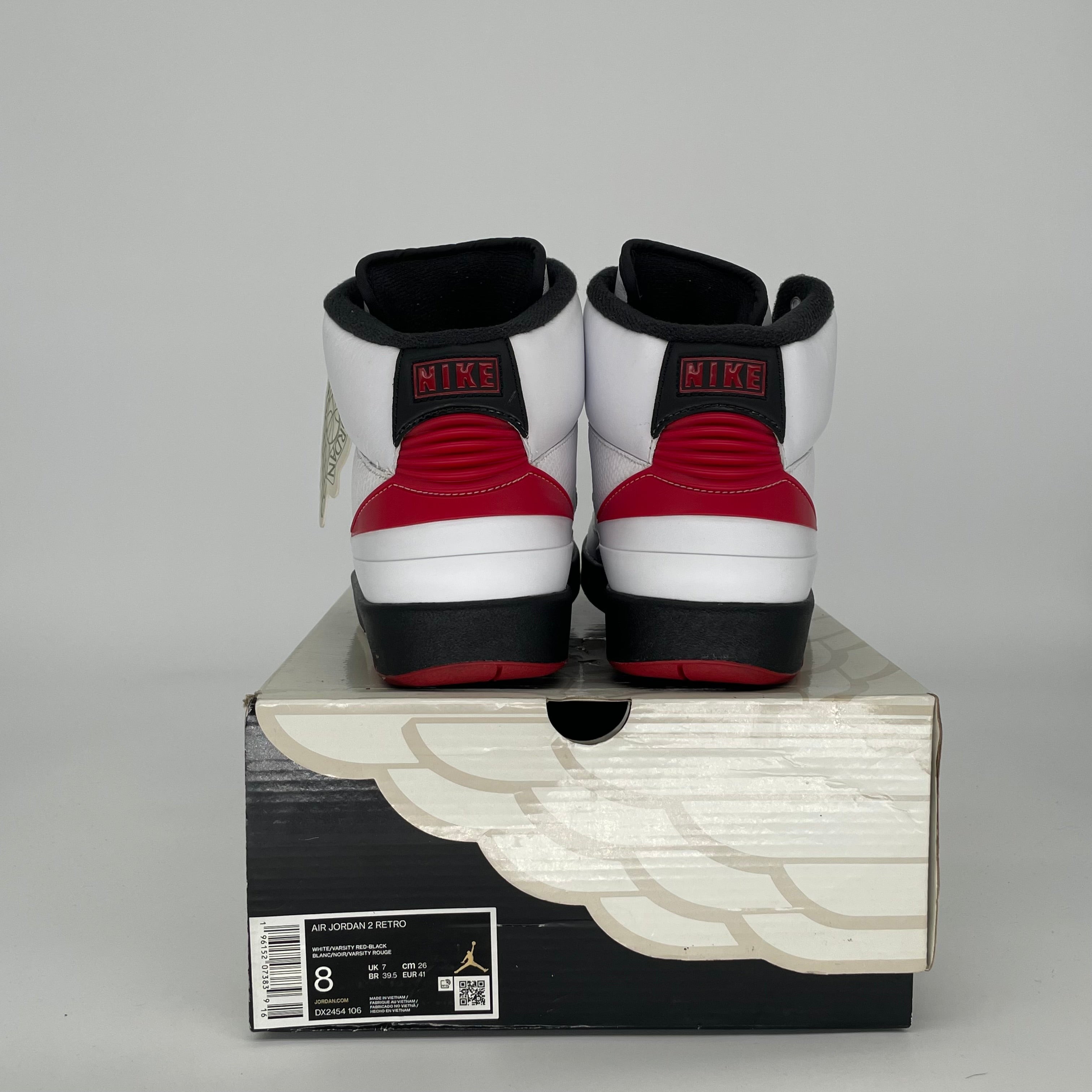 AIR JORDAN 2 CHICAGO SIZE 8 DX2454-106