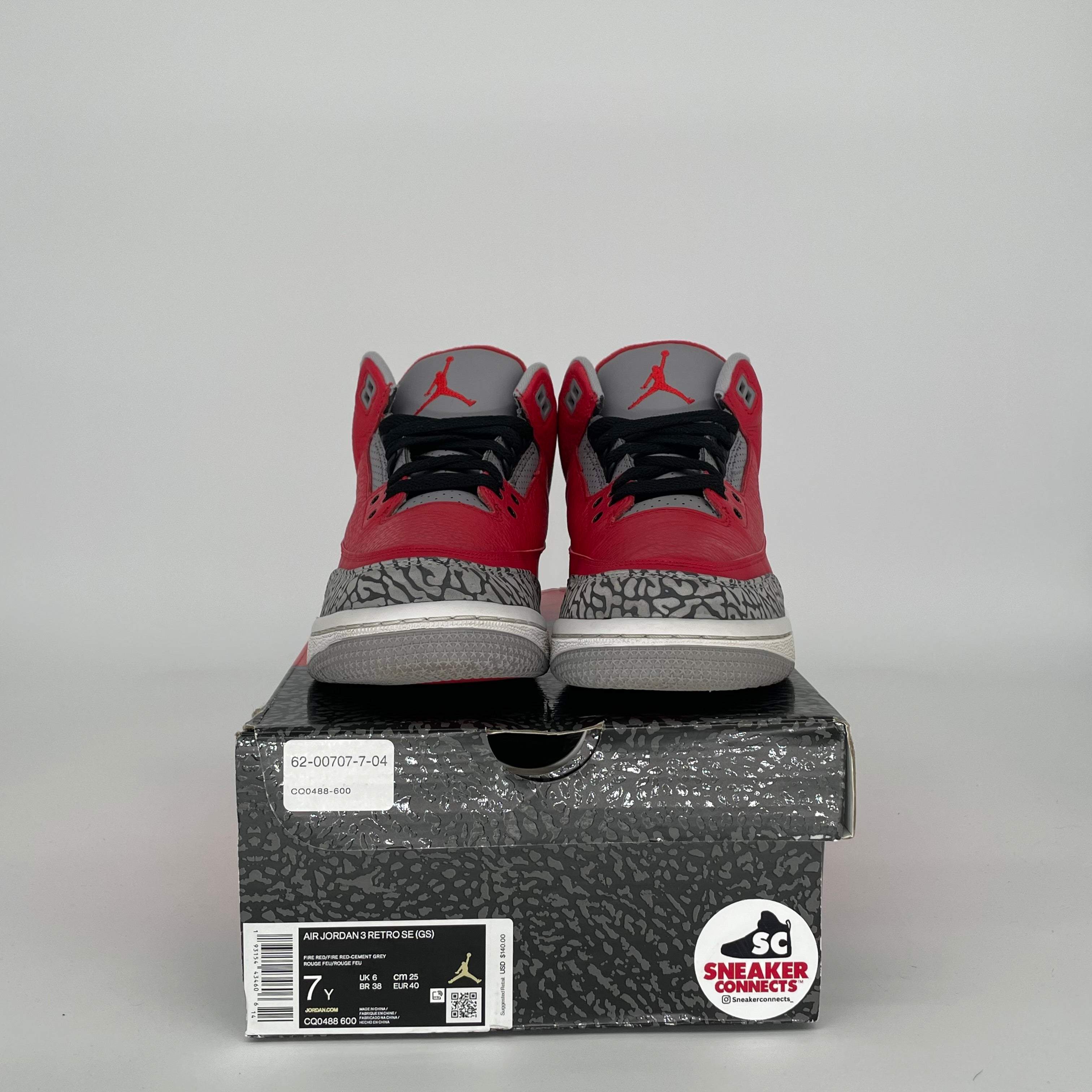 AIR JORDAN 3 UNITE SIZE 7Y CQ0488-600