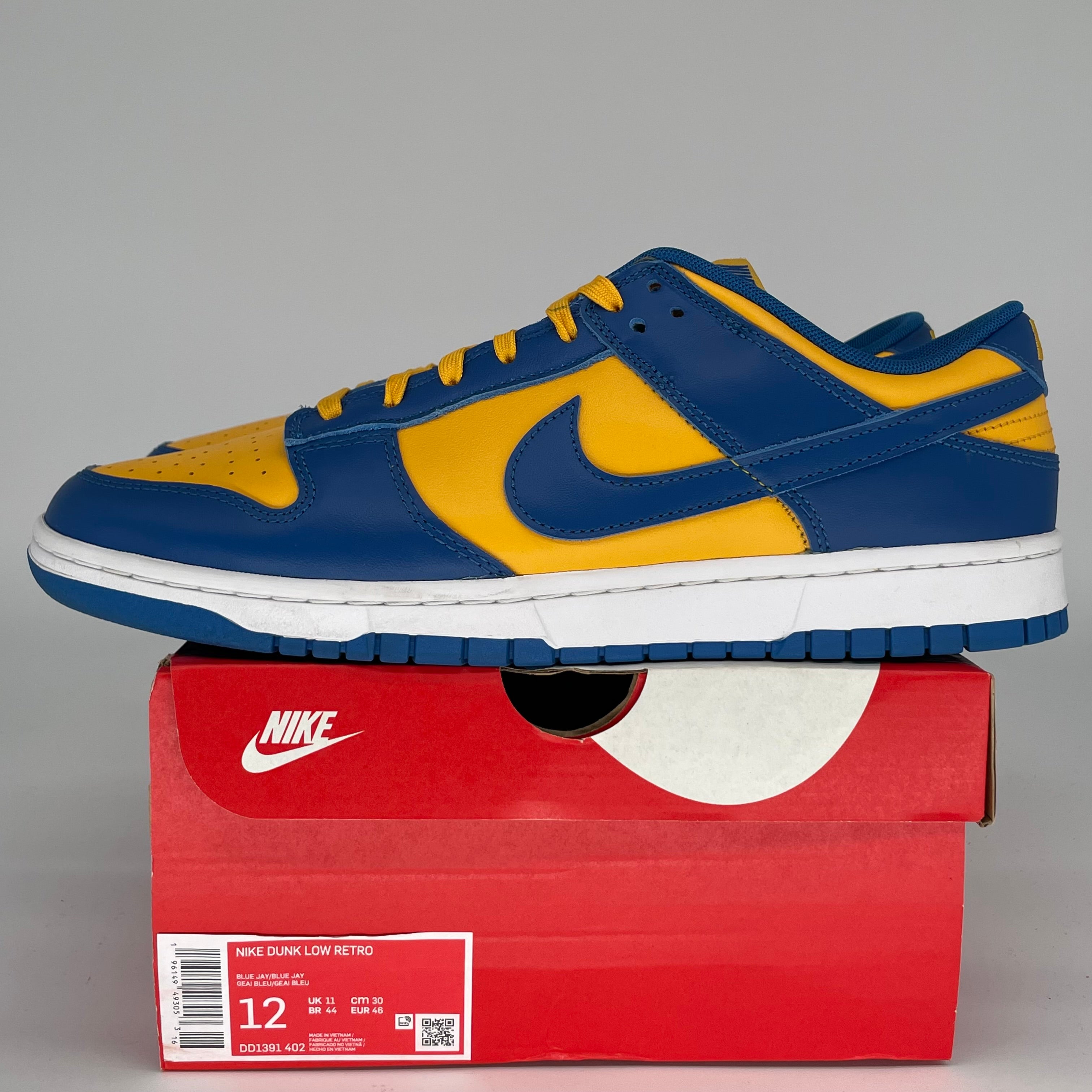 NIKE DUNK LOW UCLA SIZE 12 DD1391-402