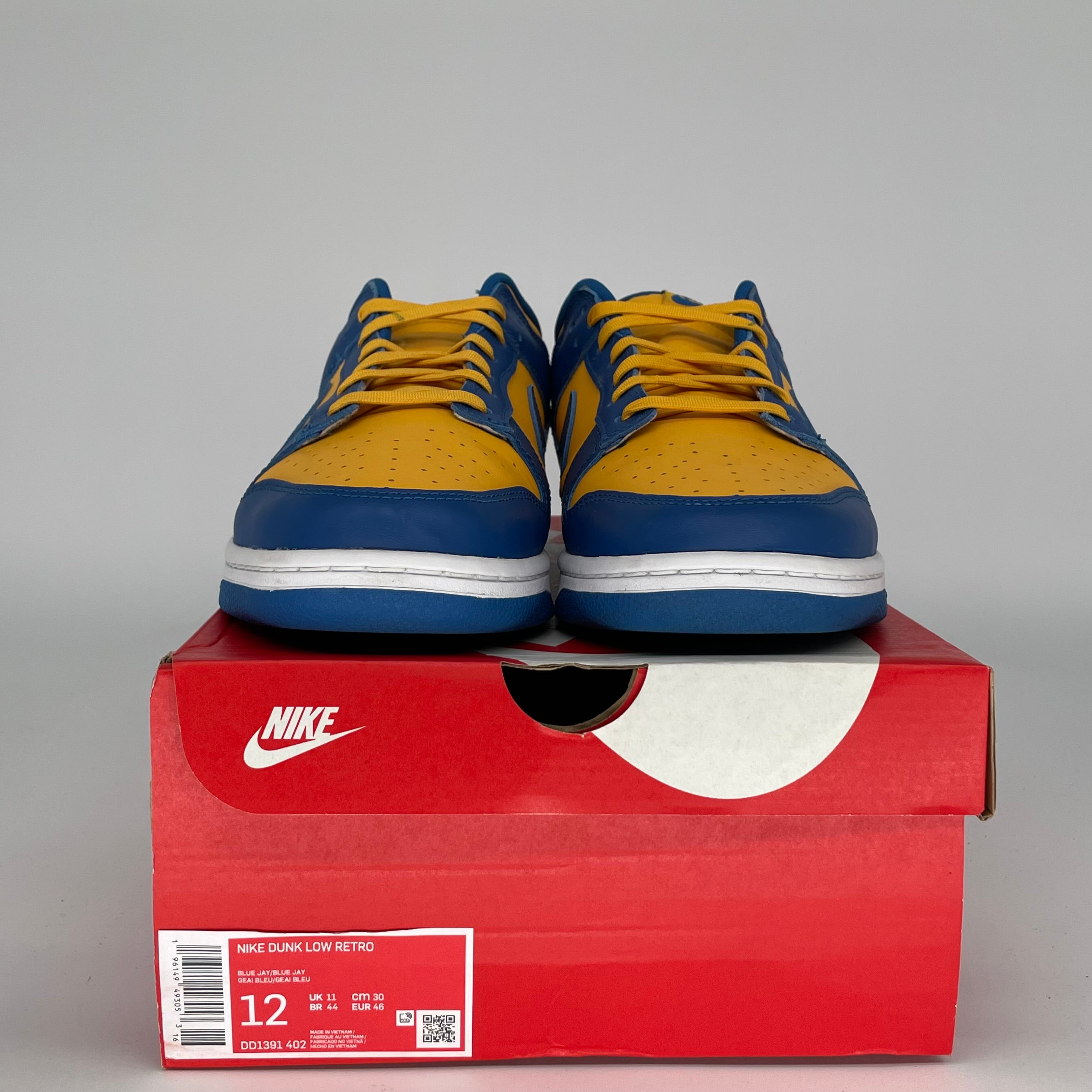 NIKE DUNK LOW UCLA SIZE 12 DD1391-402