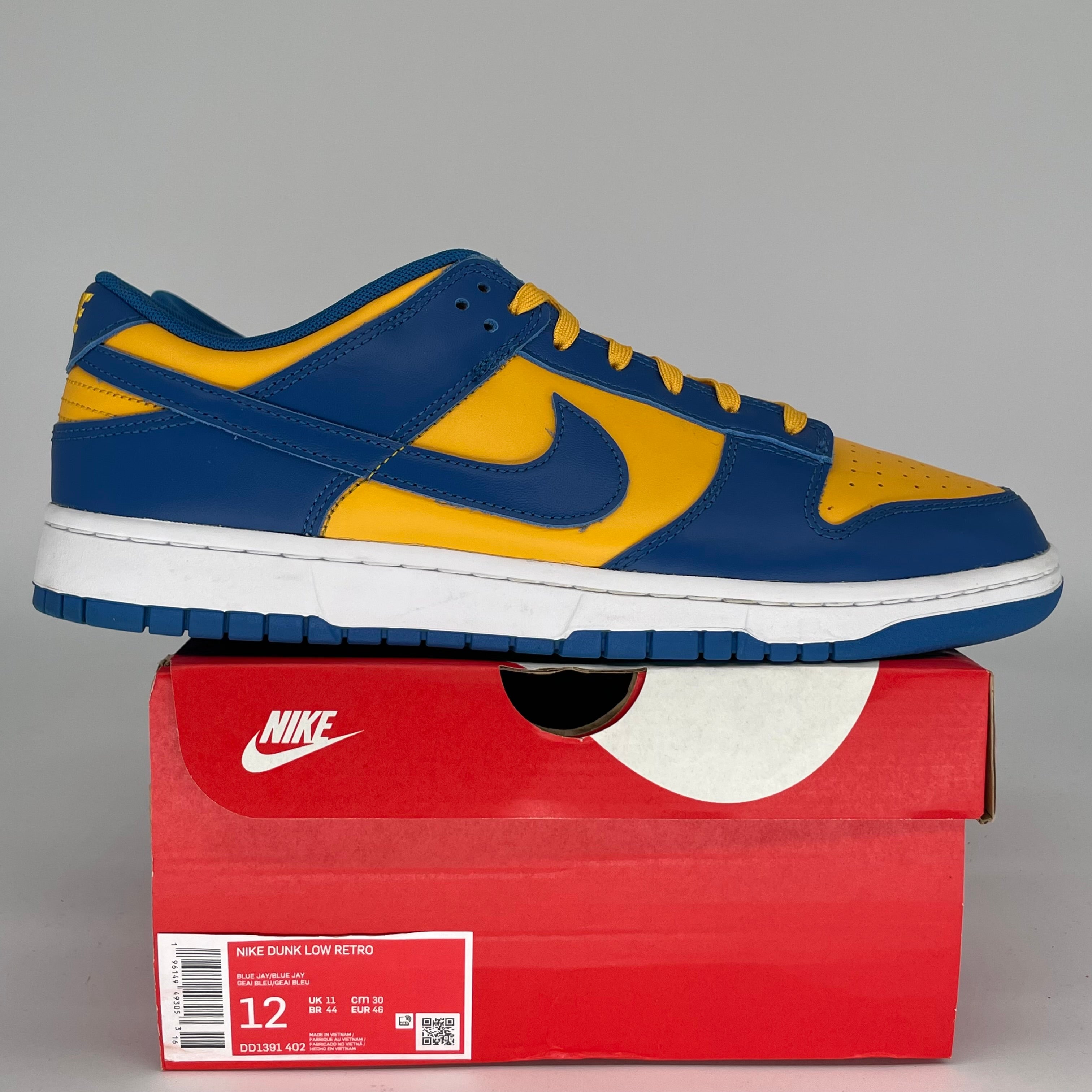 NIKE DUNK LOW UCLA SIZE 12 DD1391-402