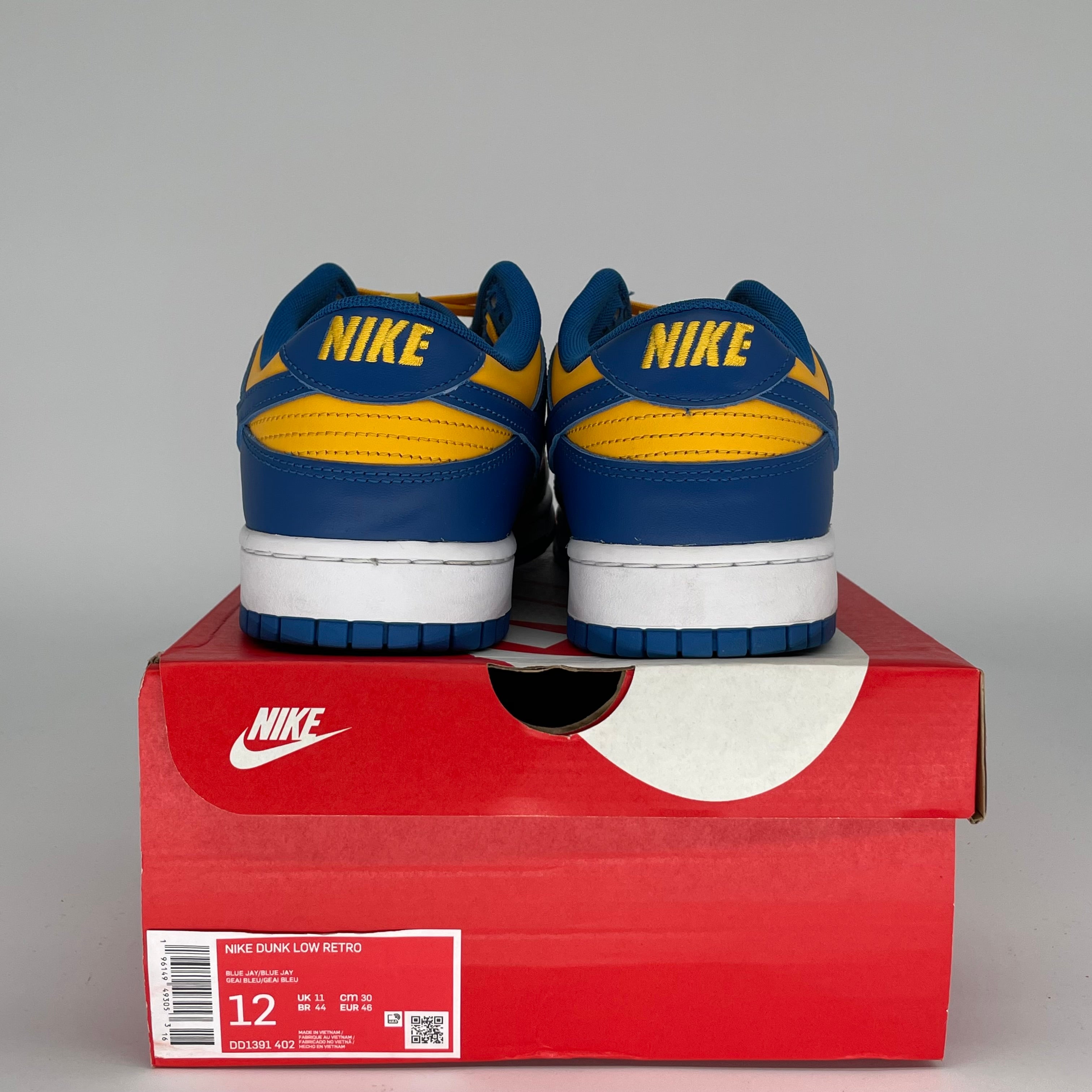 NIKE DUNK LOW UCLA SIZE 12 DD1391-402