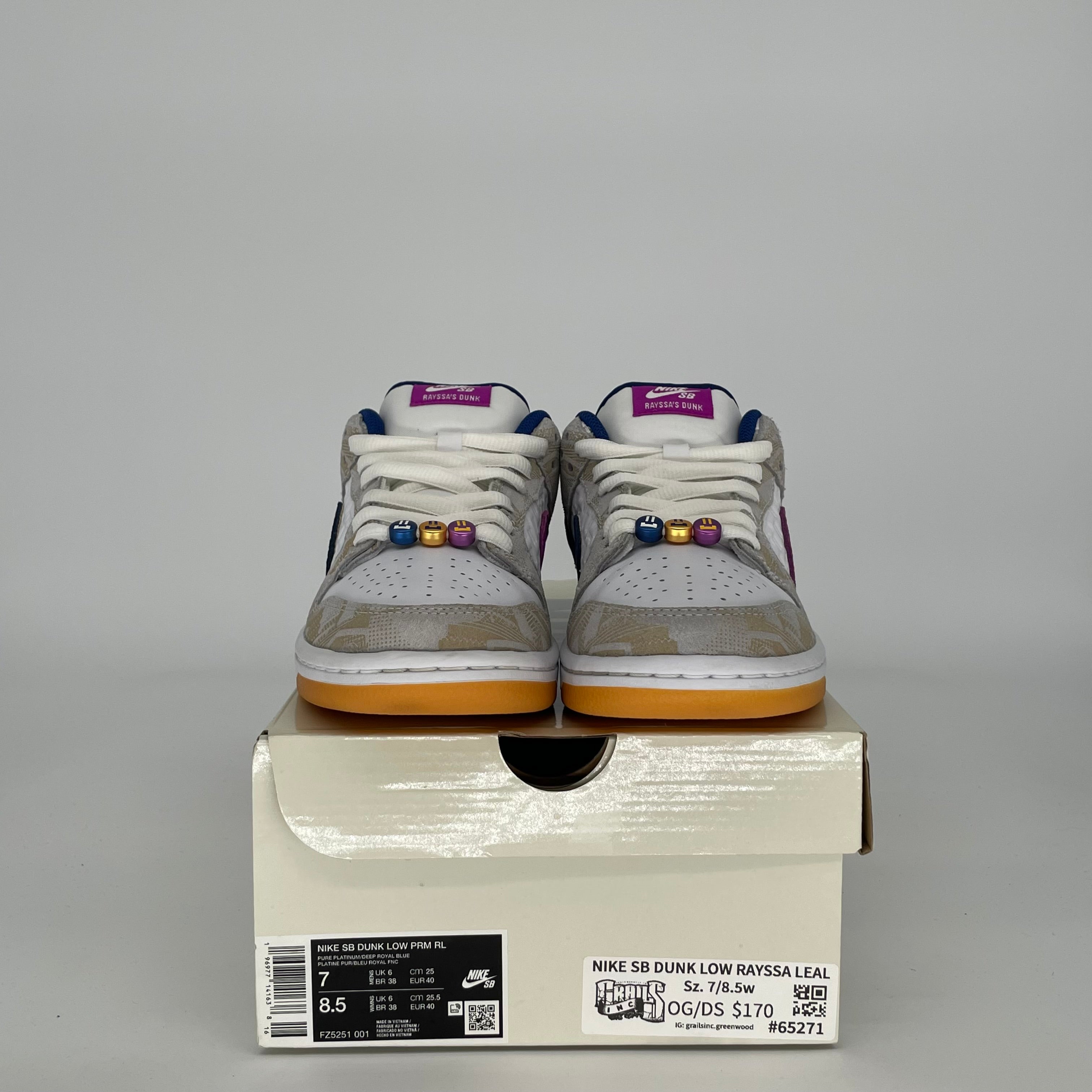 NIKE SB DUNK LOW RAYSSA LEAL SIZE 7 FZ5251-001