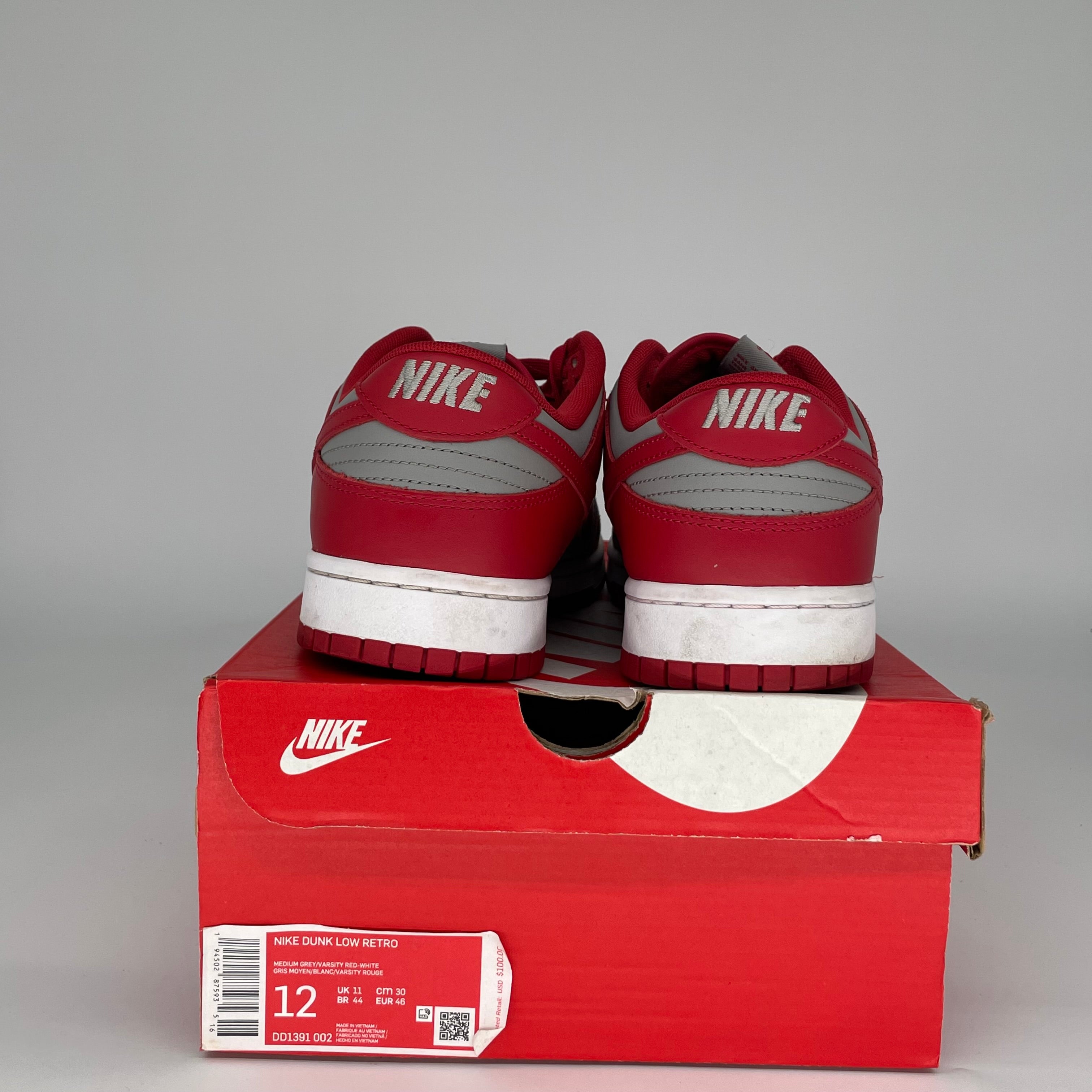 NIKE DUNK LOW UNLV SIZE 12 DD1391-002