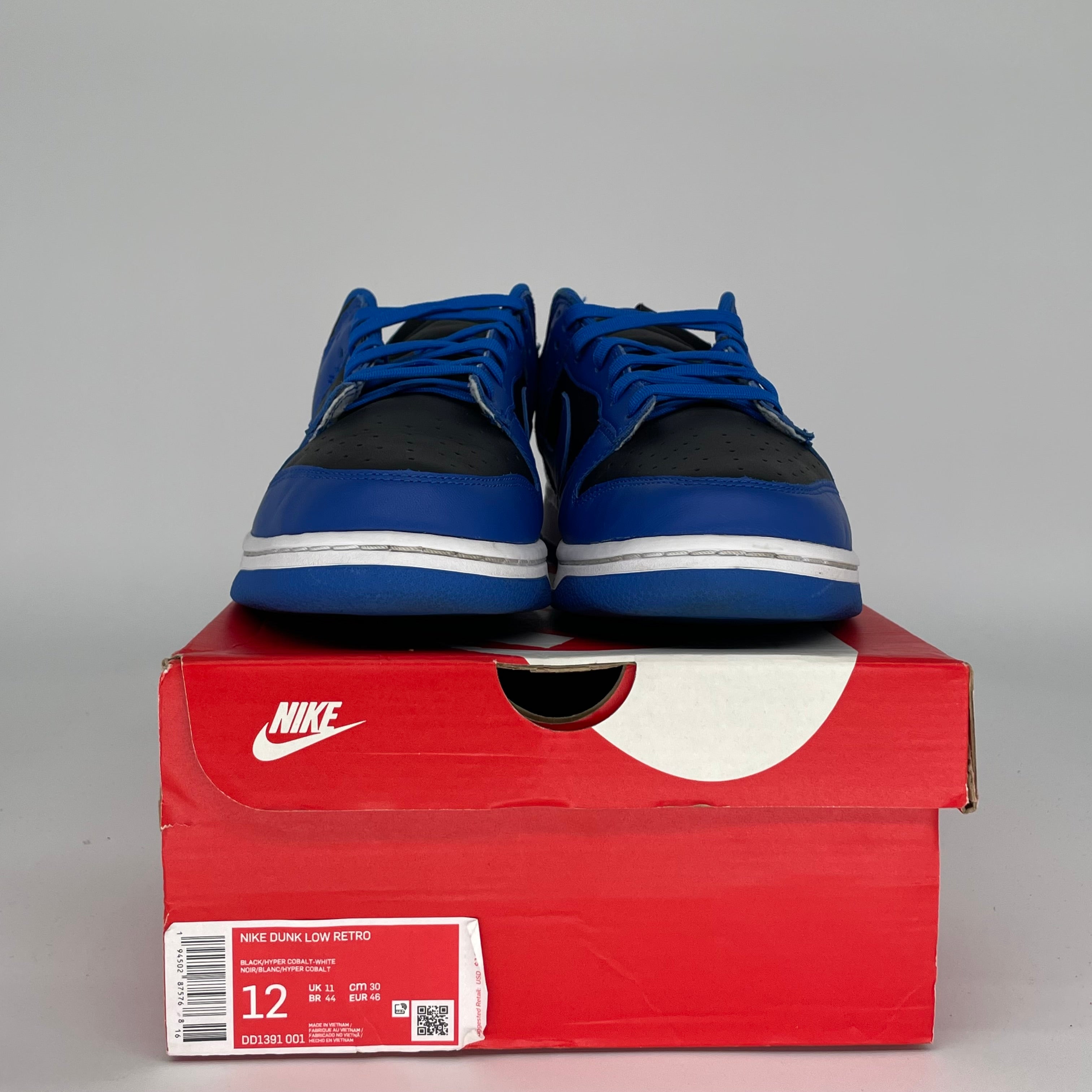 NIKE DUNK LOW COBALT SIZE 12 DD1391-001