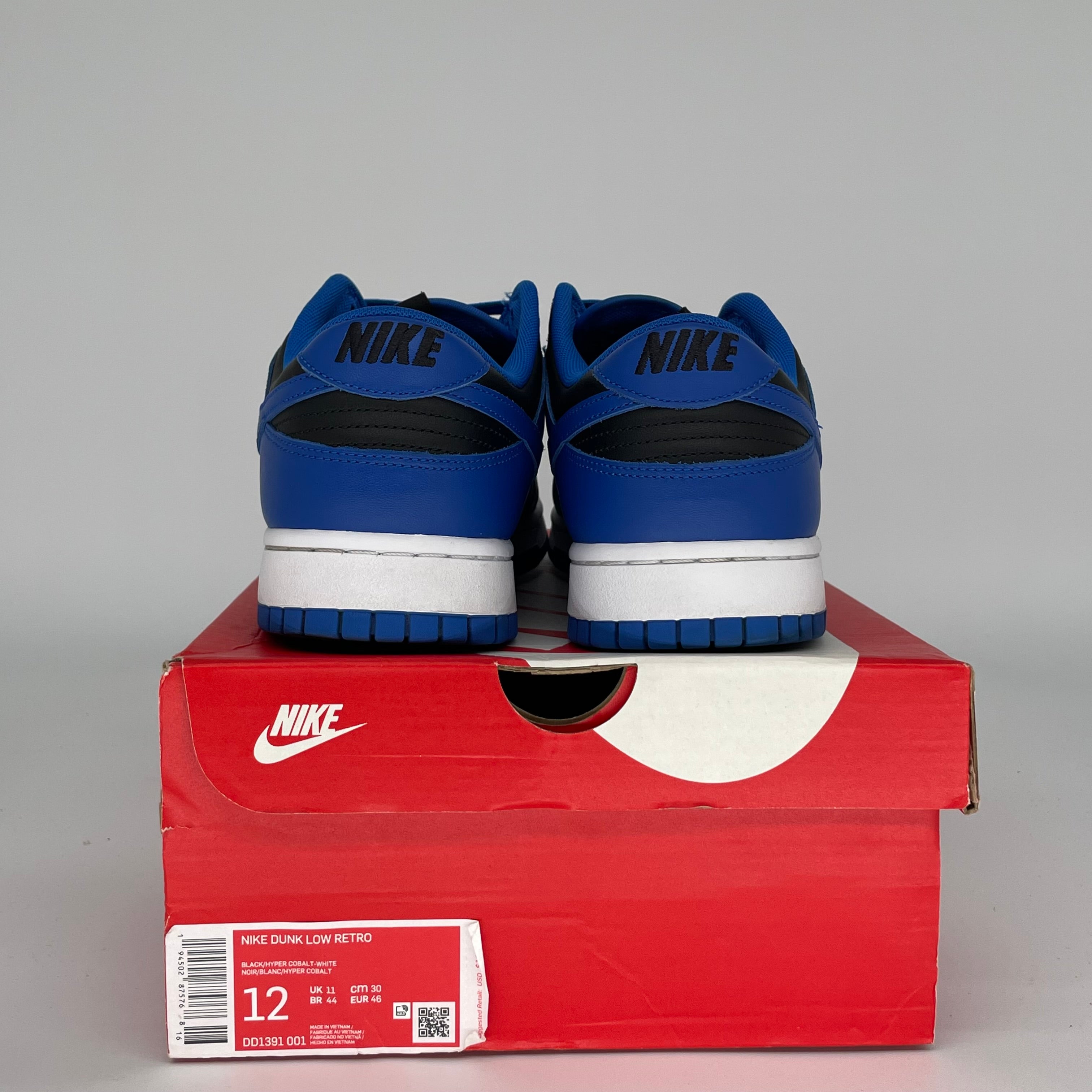 NIKE DUNK LOW COBALT SIZE 12 DD1391-001