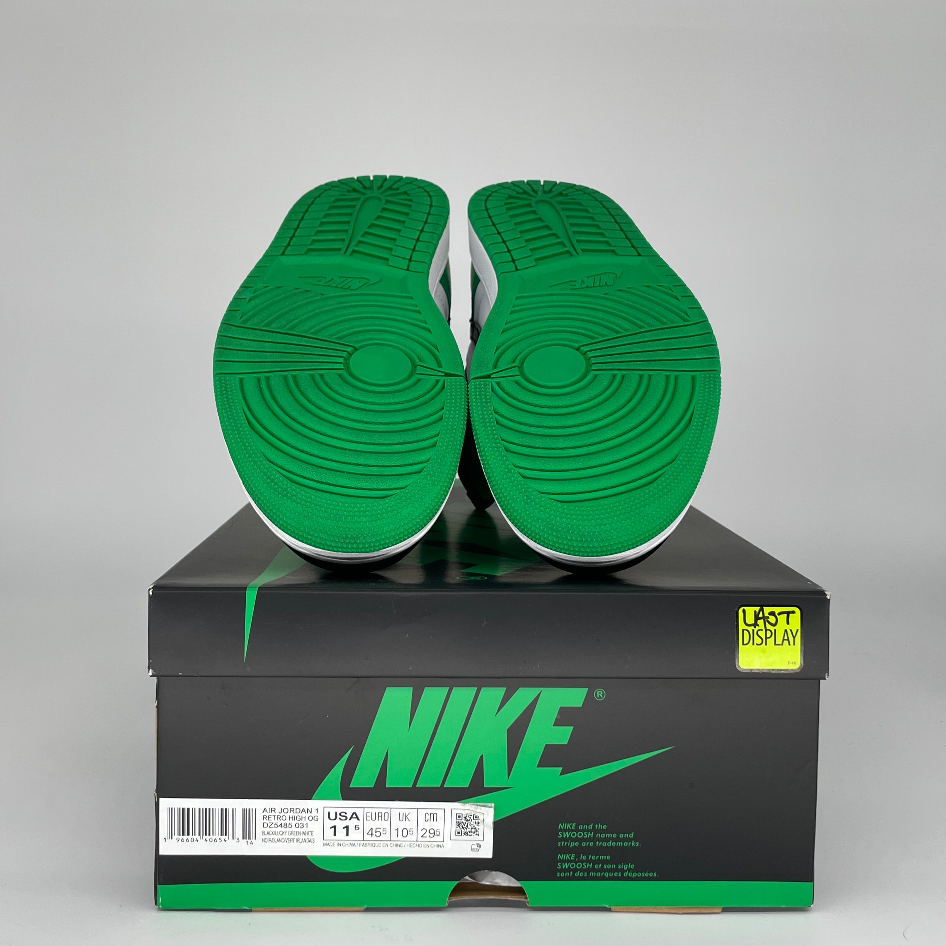 AIR JORDAN 1 LUCKY GREEN SIZE 11.5 DZ5485-031