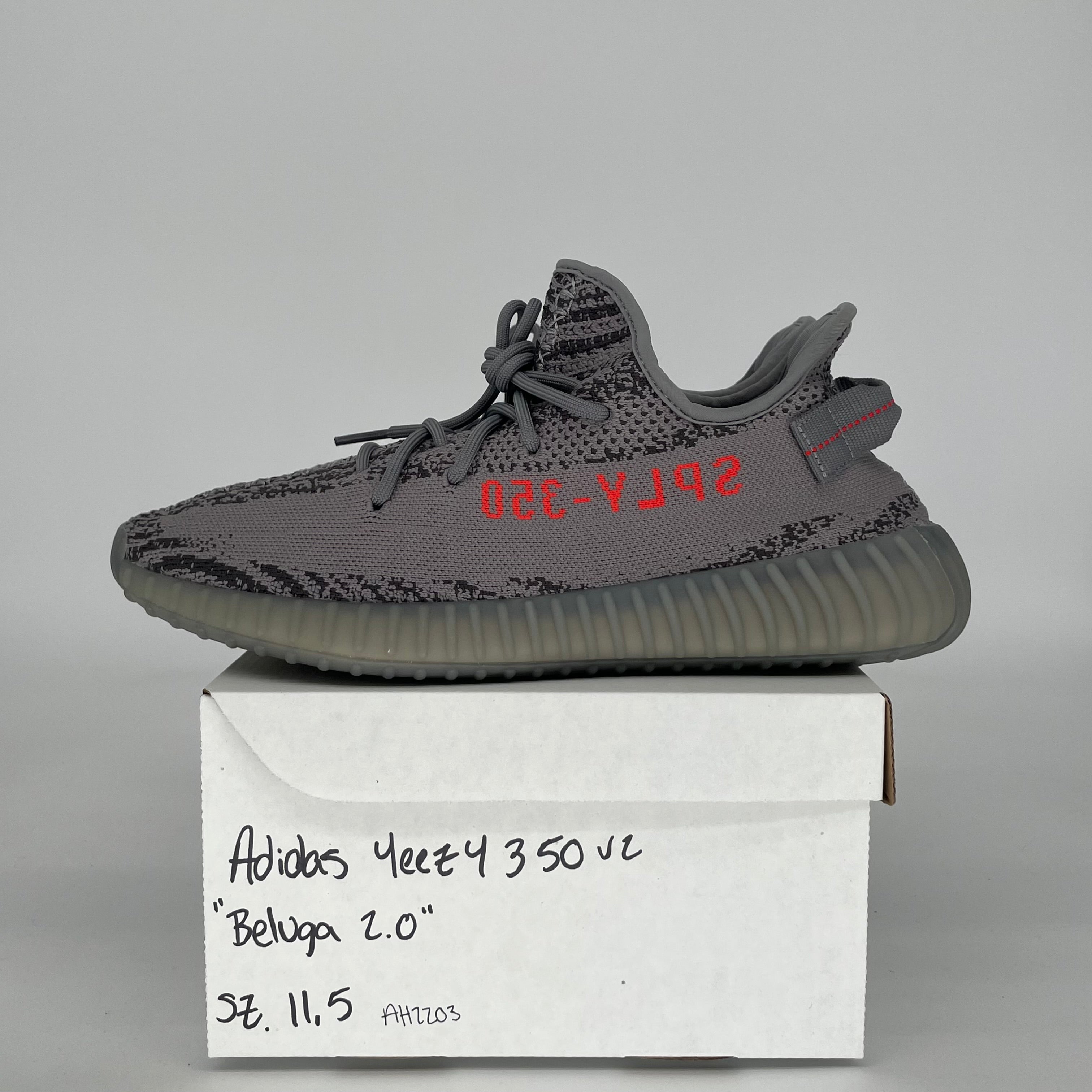 ADIDAS YEEZY 350 V2 BELUGA 2.0 SIZE 11.5 AF2203