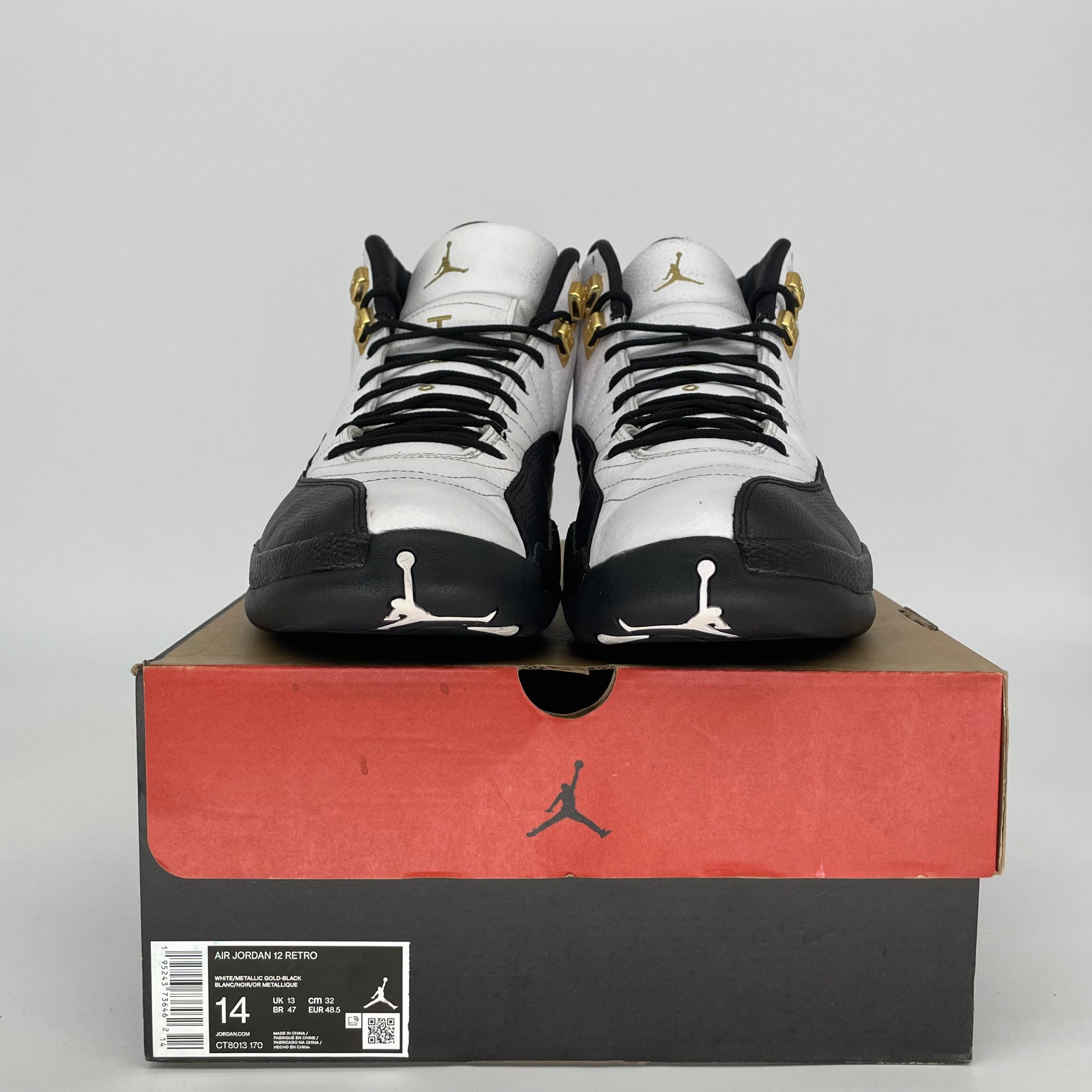 AIR JORDAN 12 ROYALTY TAXI SIZE 14 CT8013-170