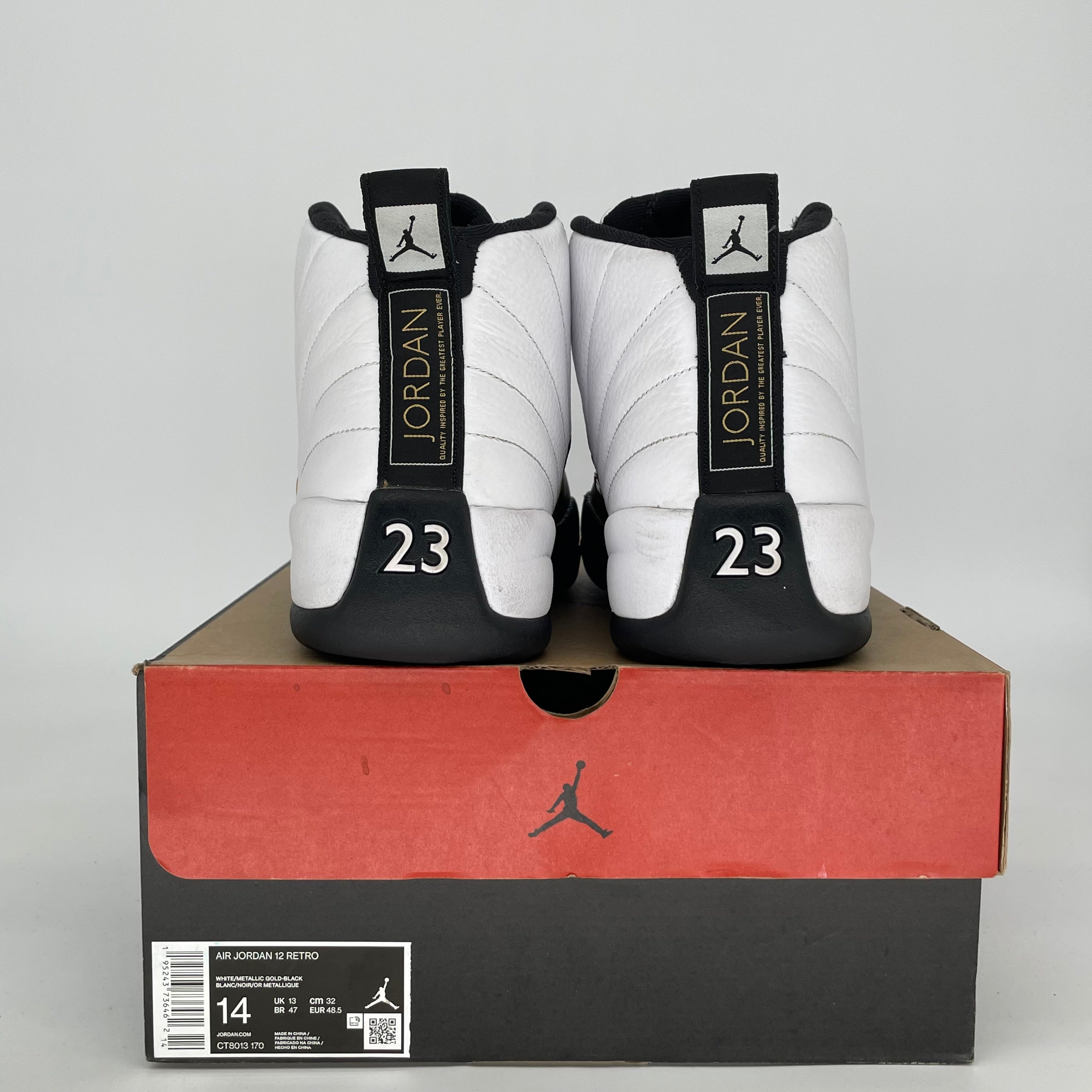 AIR JORDAN 12 ROYALTY TAXI SIZE 14 CT8013-170