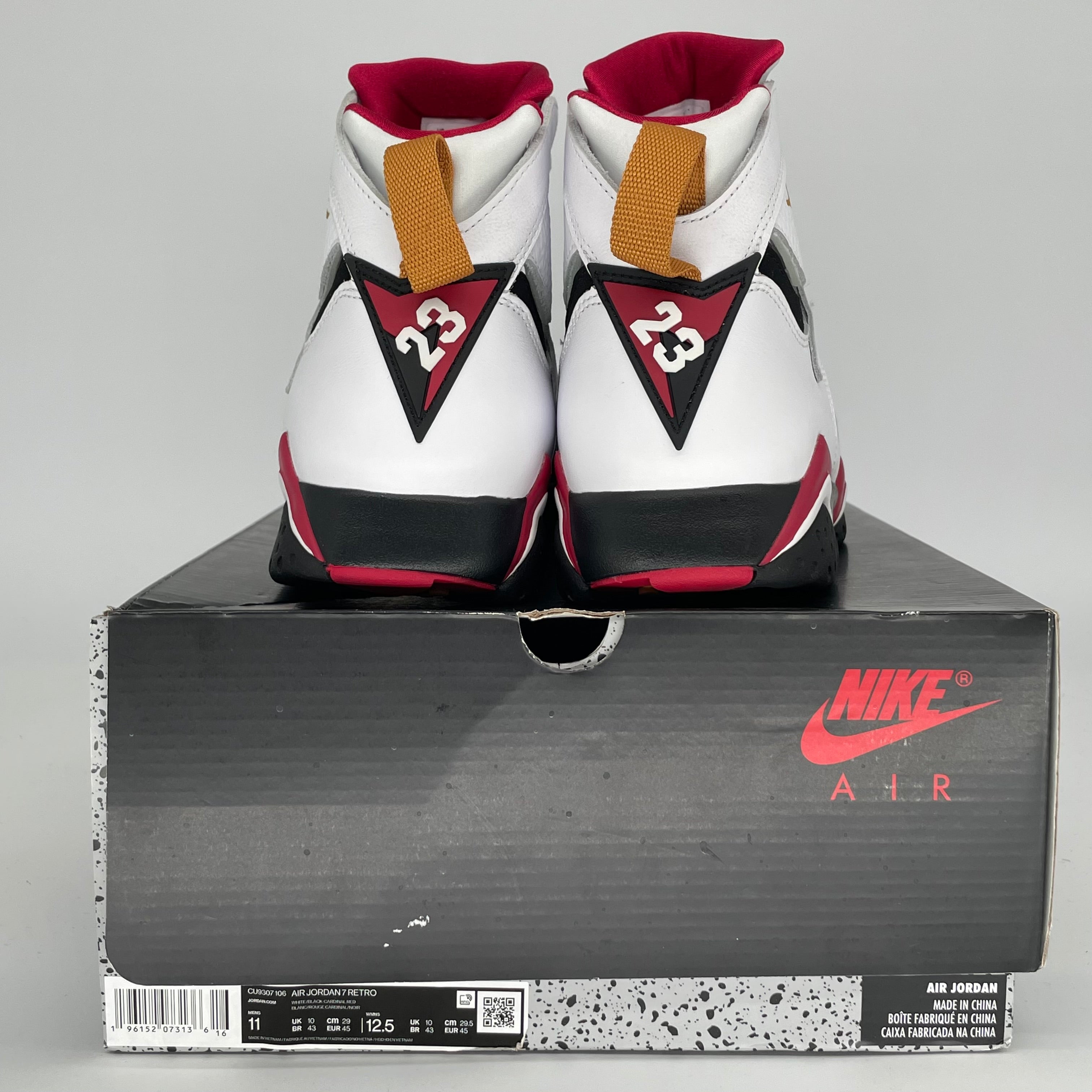 AIR JORDAN 7 CARDINAL SIZE 11 CU9307-106