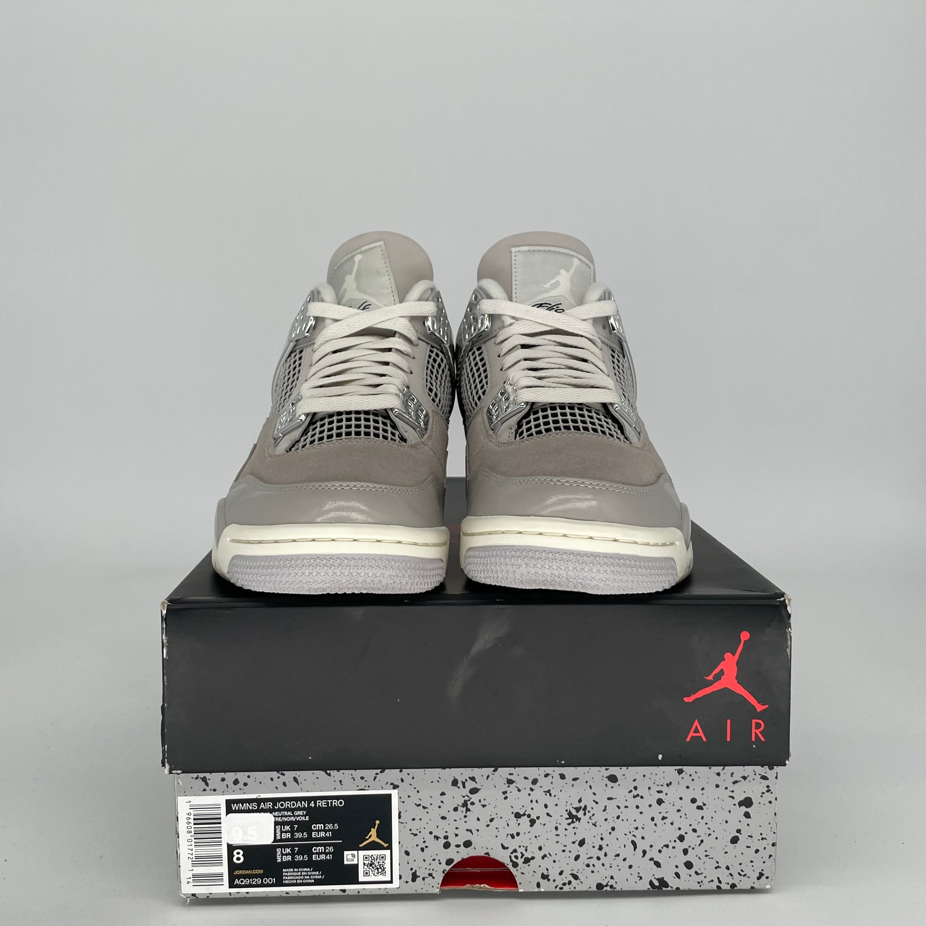 AIR JORDAN 4 FROZEN MOMENTS W SIZE 8/9.5W AQ9129-001