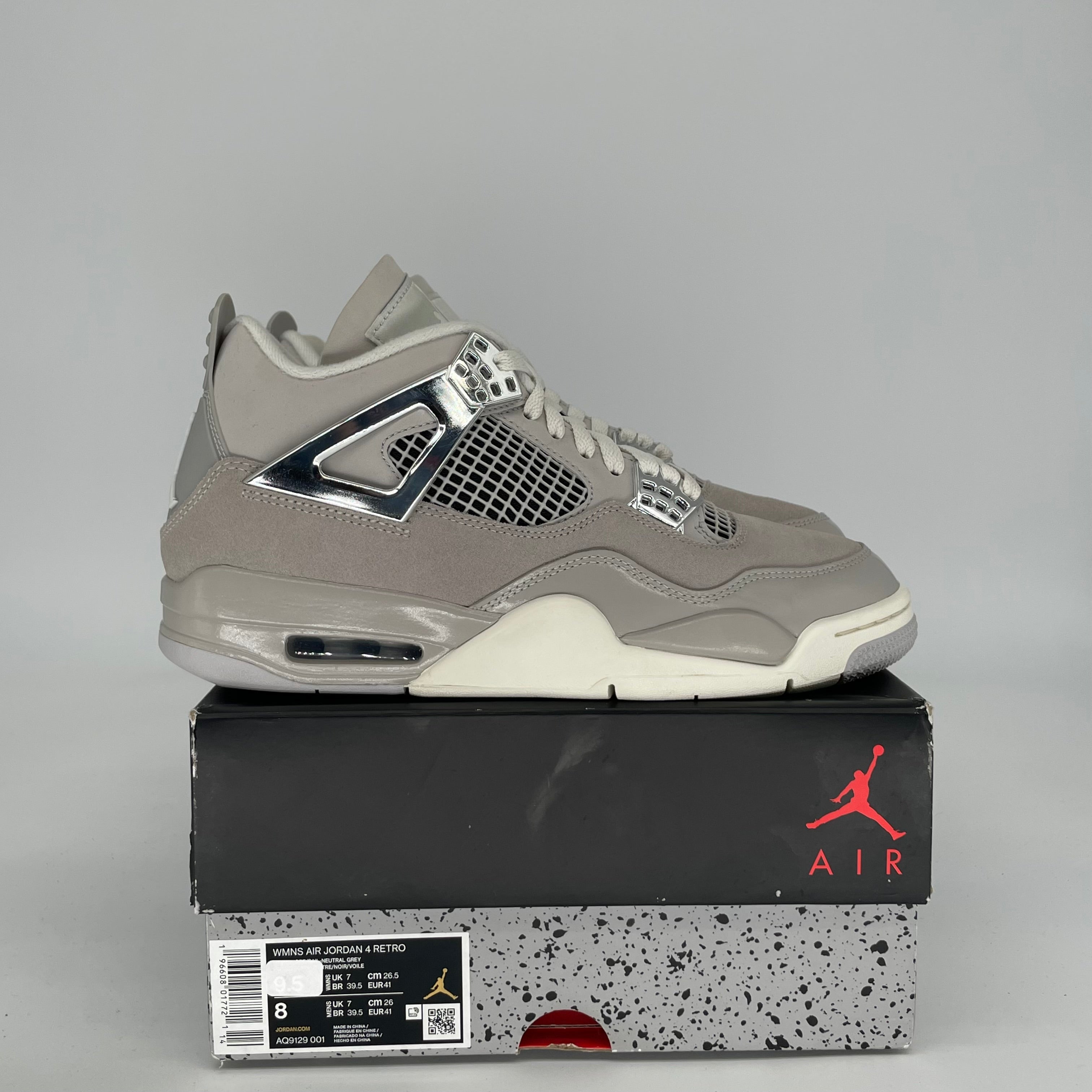 AIR JORDAN 4 FROZEN MOMENTS W SIZE 8/9.5W AQ9129-001