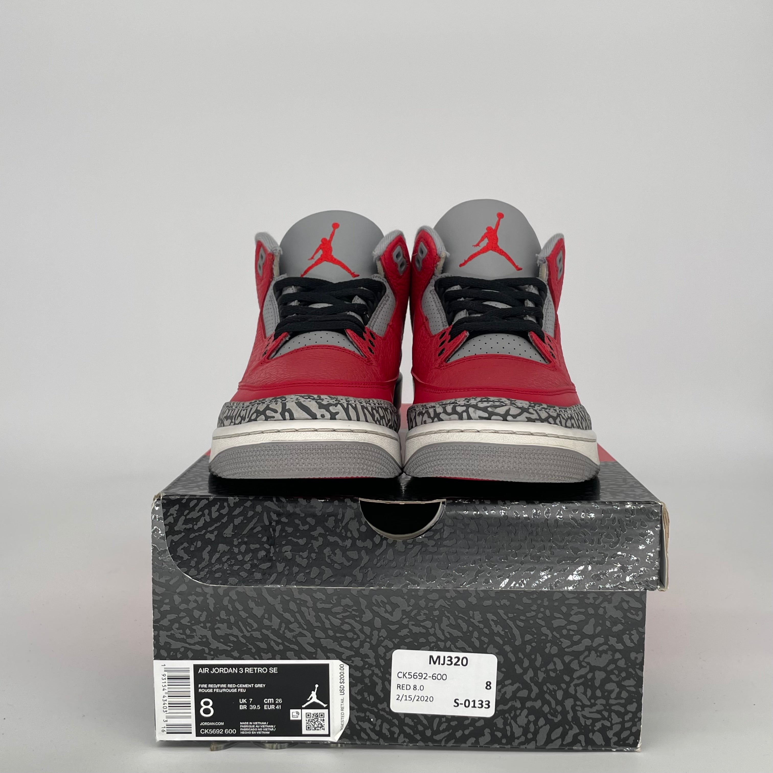 AIR JORDAN 3 UNITE SIZE 8 CK5692-600