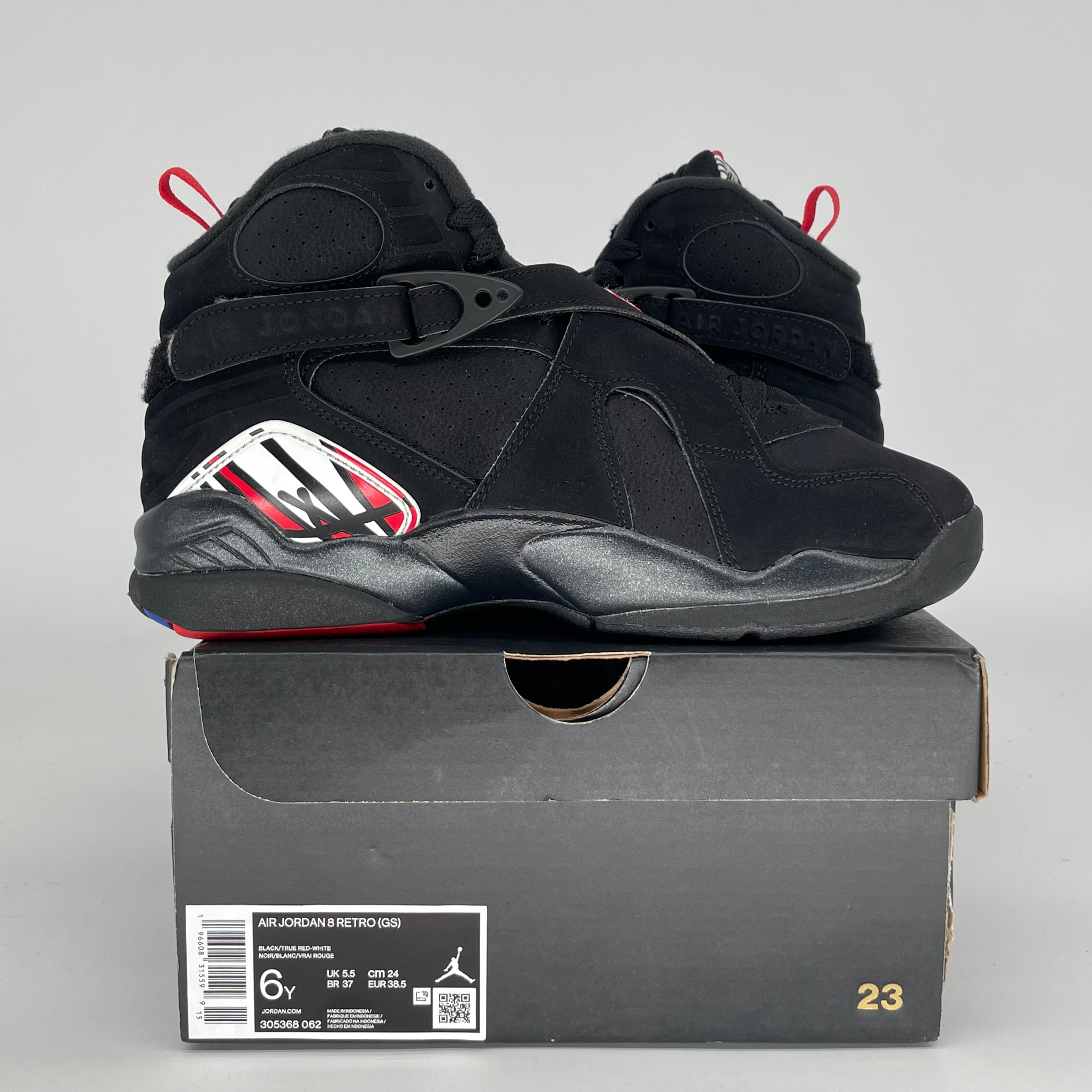 AIR JORDAN 8 PLAYOFFS SIZE 6Y 305368-062