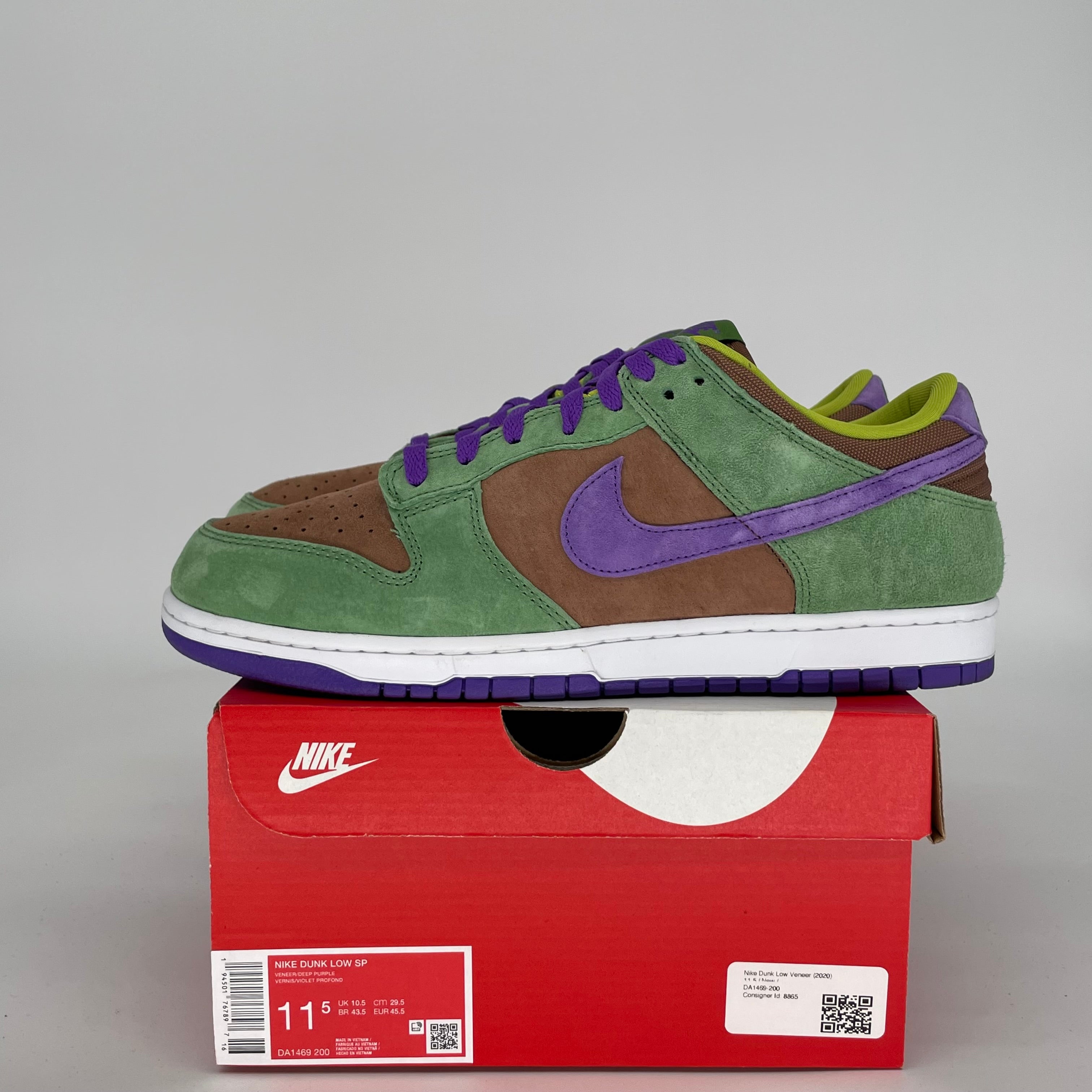 NIKE DUNK LOW VANEER SIZE 11.5 DA1469-200