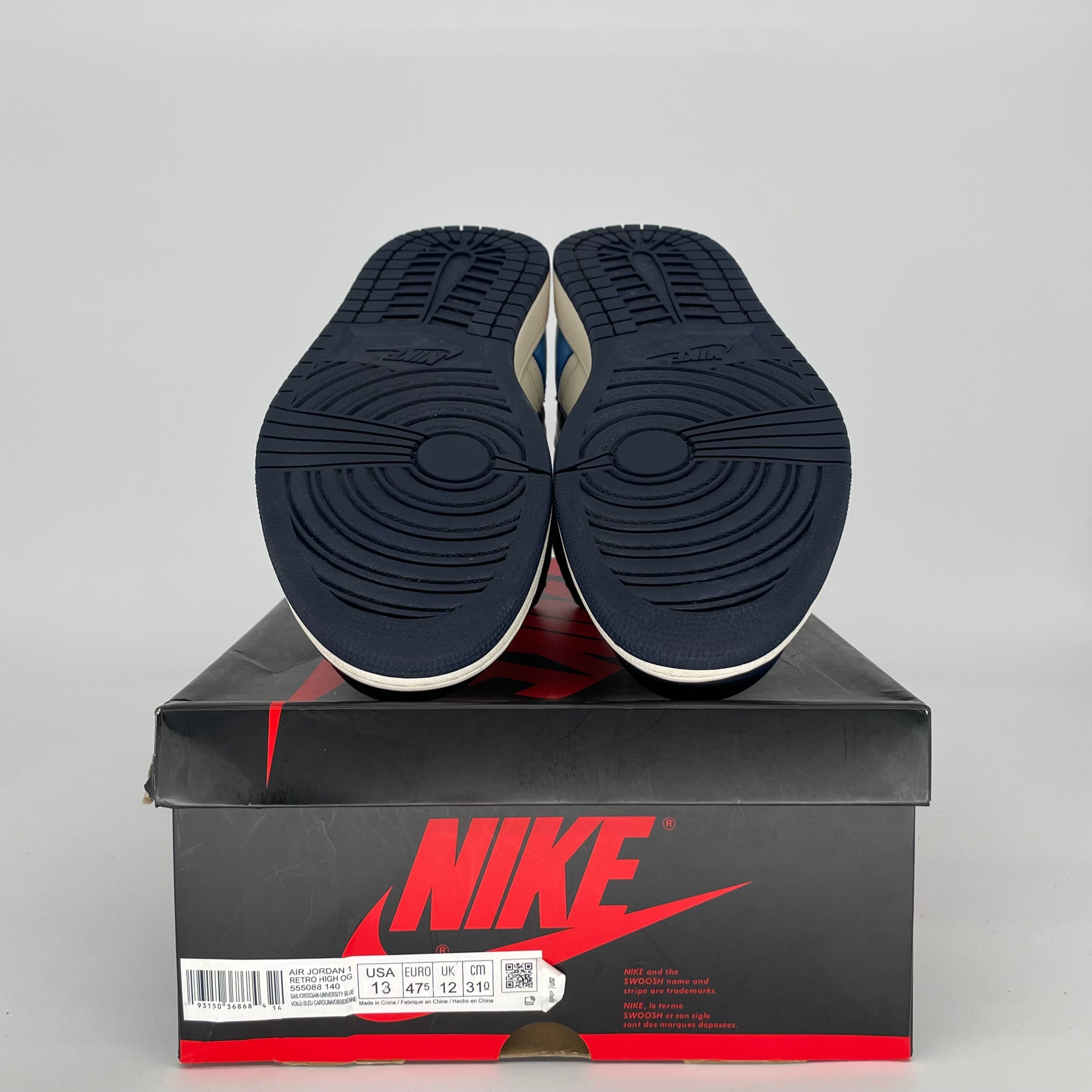 AIR JORDAN 1 OBSIDIAN SIZE 13 555088-140