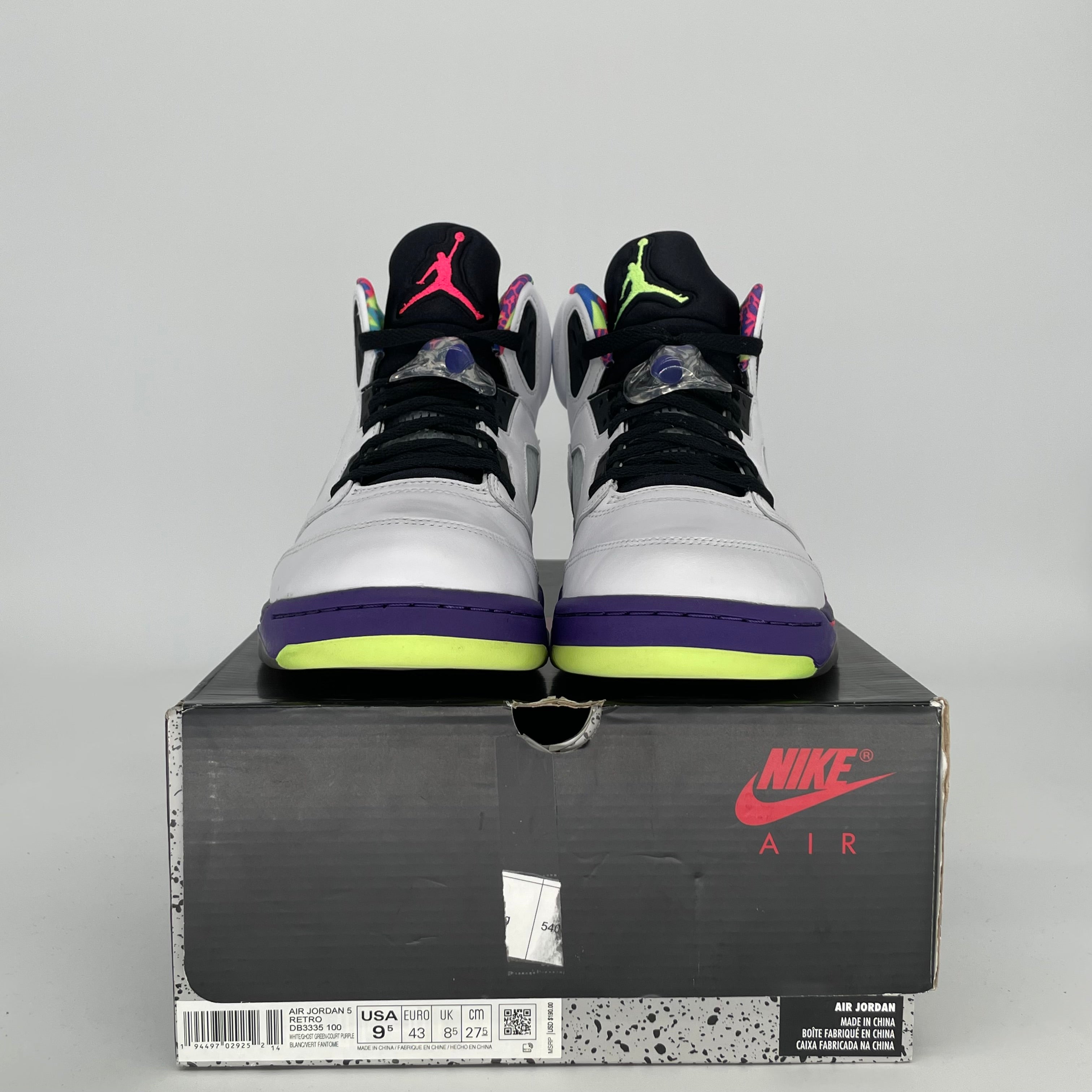 AIR JORDAN 5 ALTERNATE BEL AIR SIZE 9.5 DB3335-100