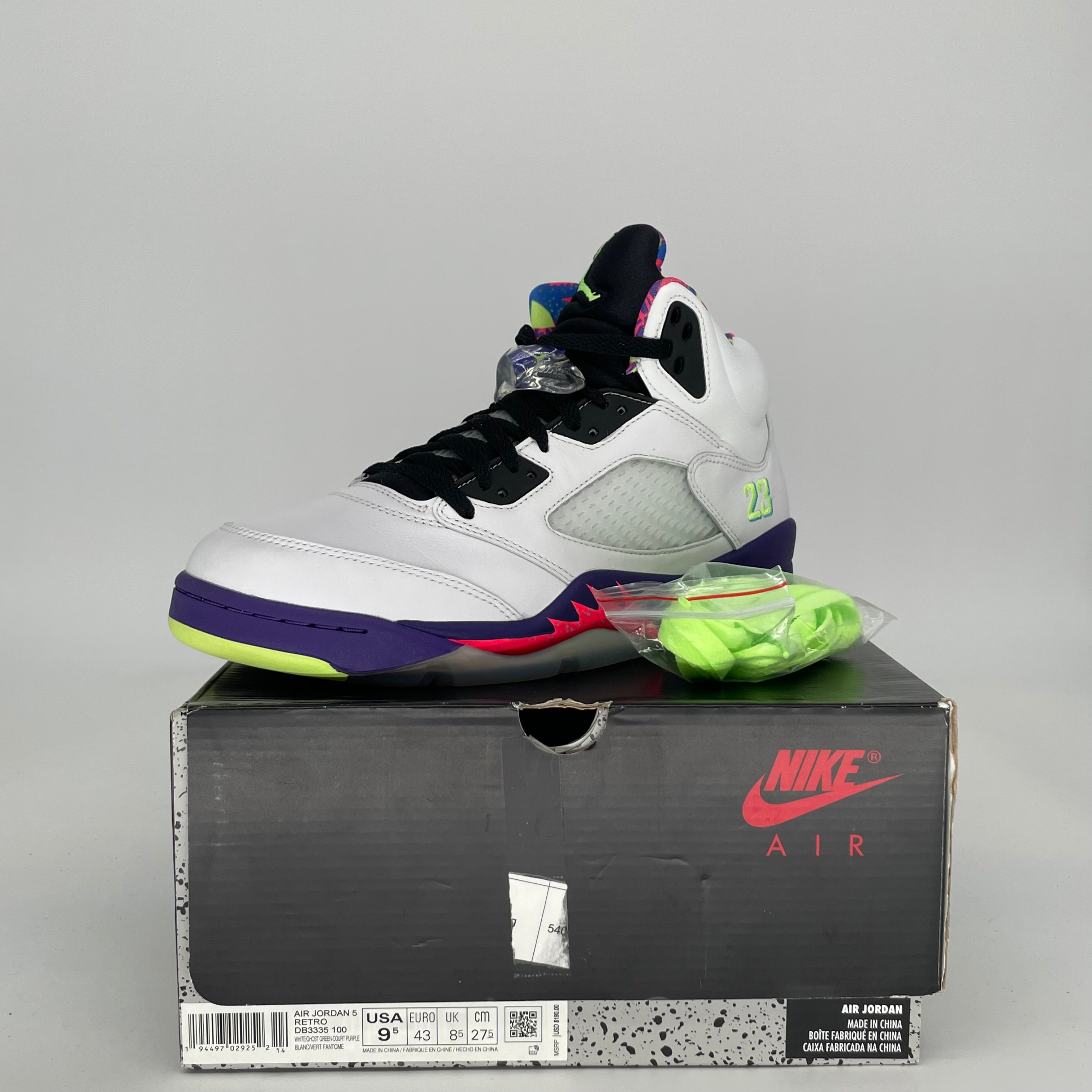 AIR JORDAN 5 ALTERNATE BEL AIR SIZE 9.5 DB3335-100