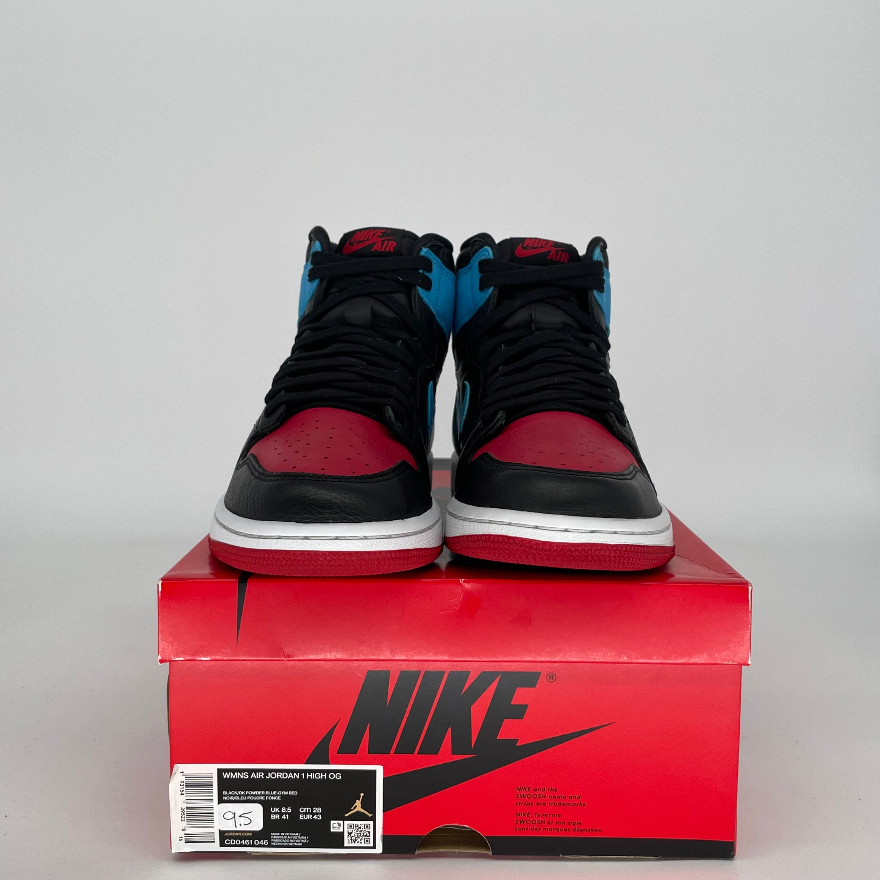 AIR JORDAN 1 NC TO CHI W SIZE 9.5/11W CD0461-046