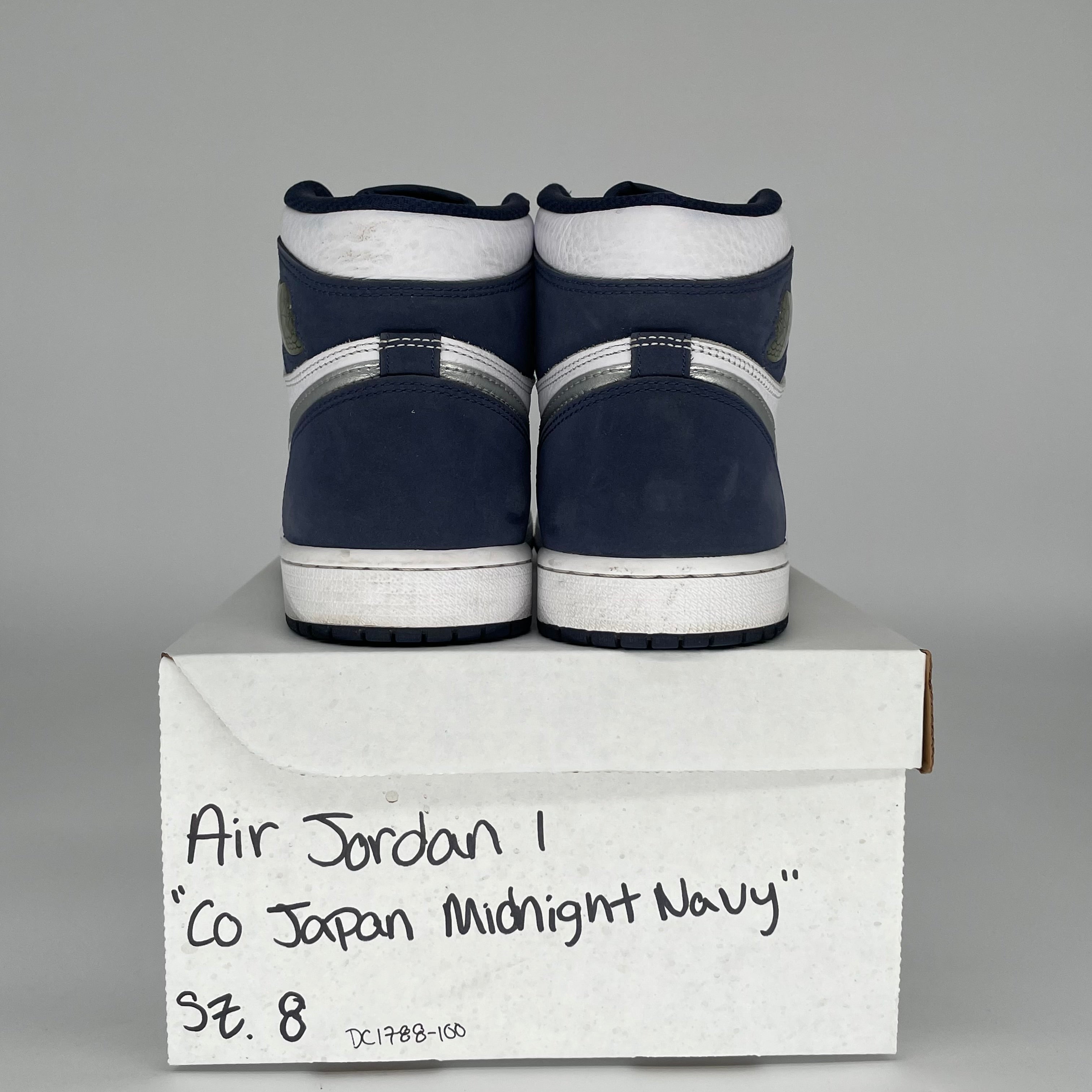 AIR JORDAN 1 CO JAPAN MIDNIGHT NAVY SIZE 8 DC1788-100