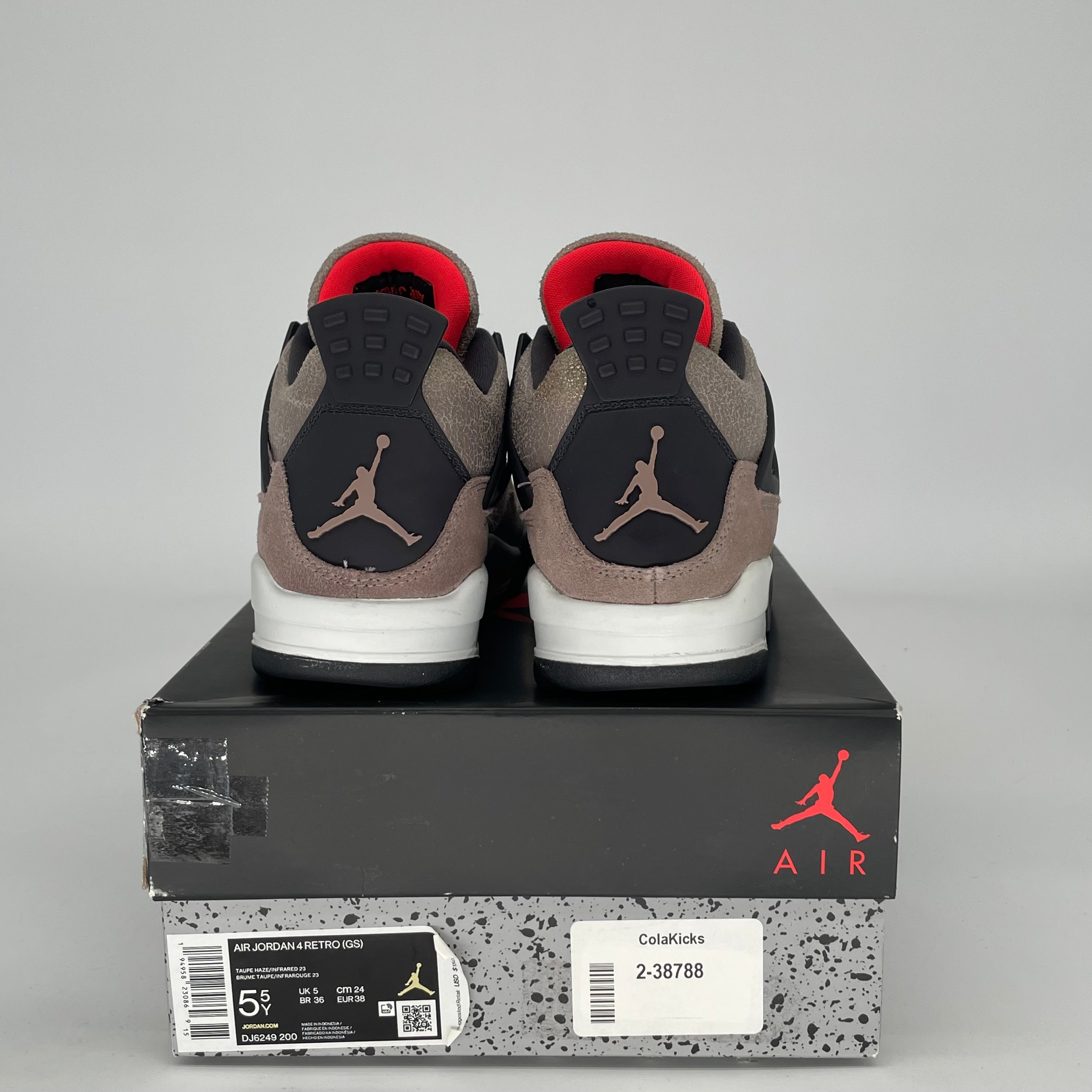 AIR JORDAN 4 TAUPE HAZE SIZE 5.5Y DJ6249-200