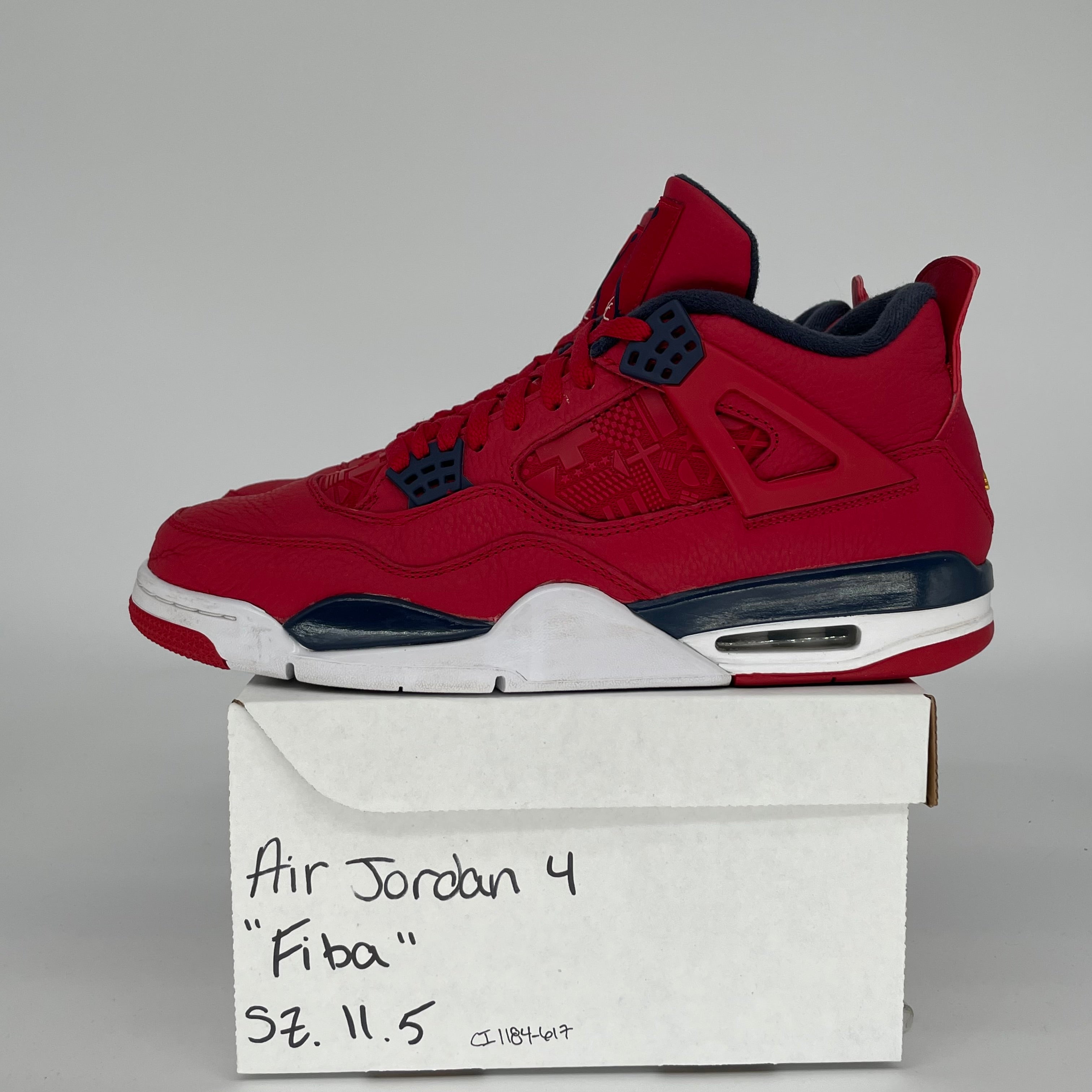 AIR JORDAN 4 FIBA SIZE 11.5 CI1184-617