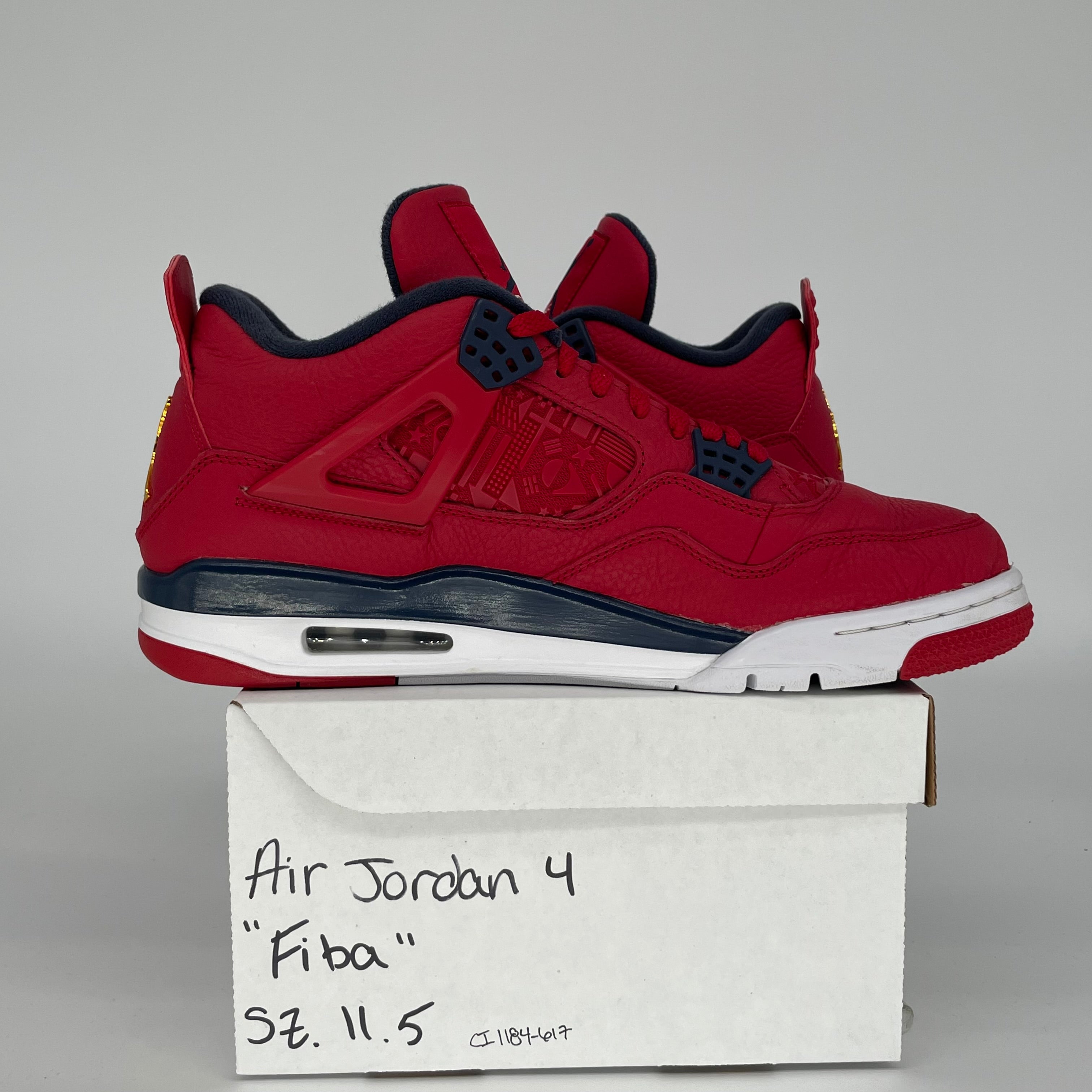 AIR JORDAN 4 FIBA SIZE 11.5 CI1184-617