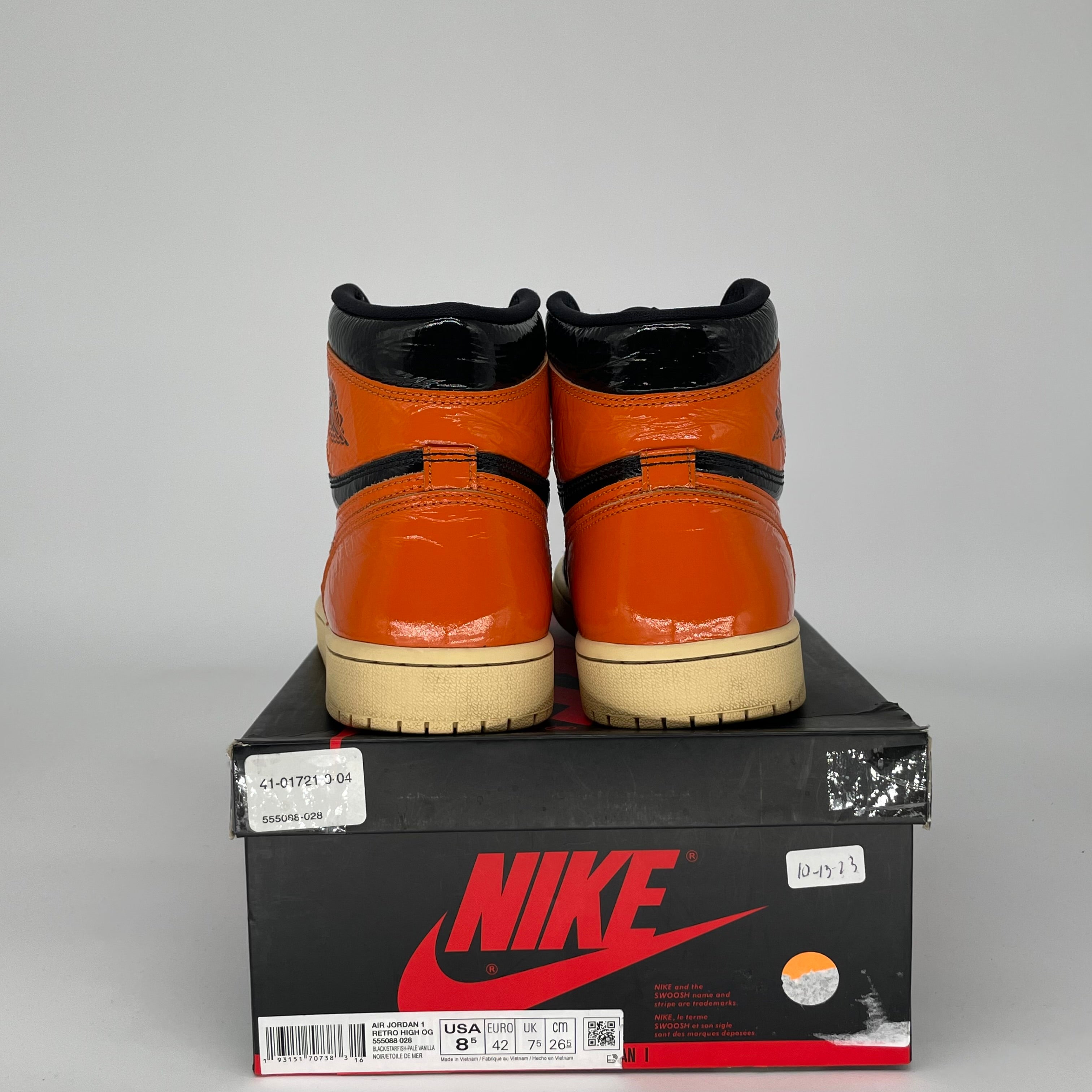 AIR JORDAN 1 SHATTERED BACKBOARD 3.0 SIZE 8.5 555088-028