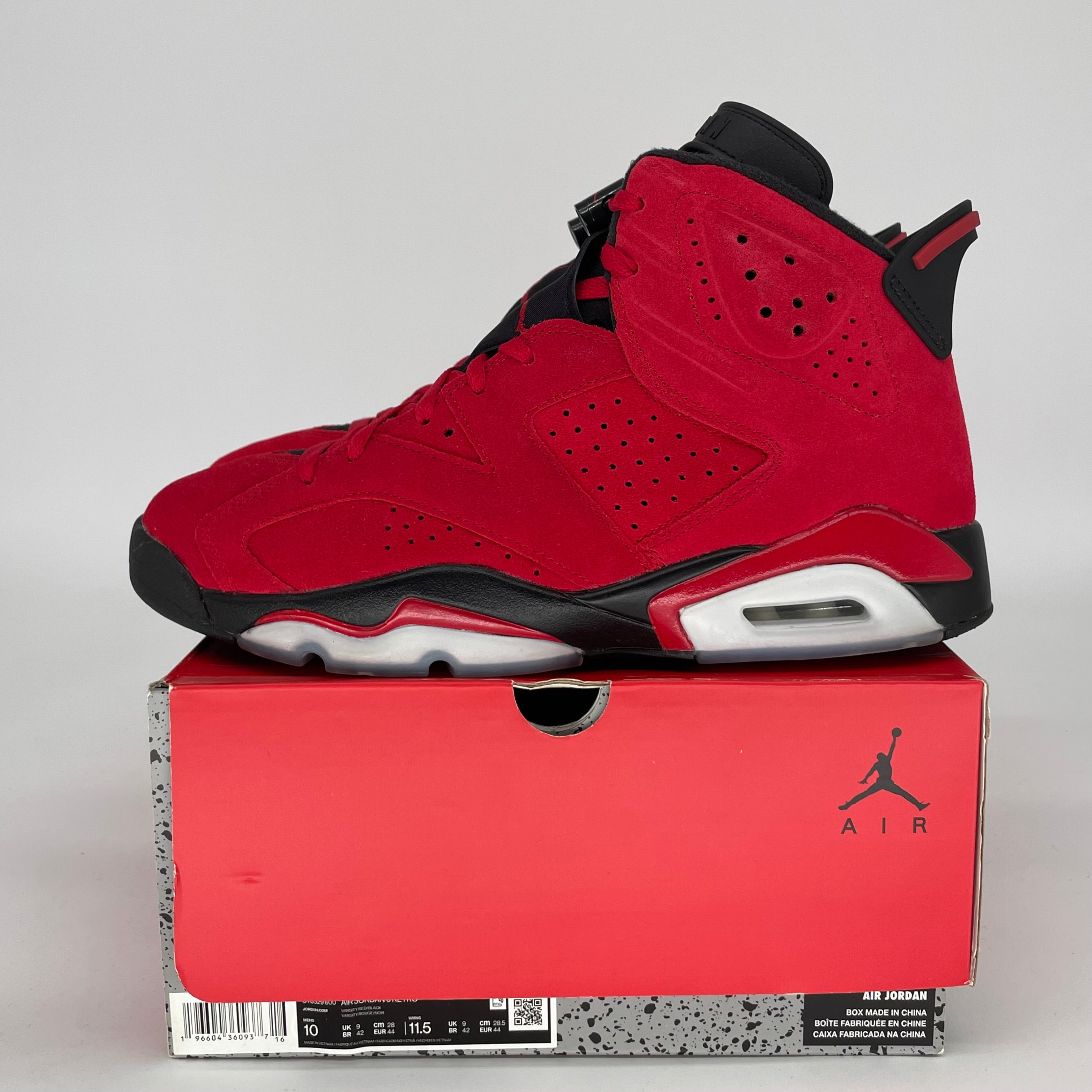 AIR JORDAN 6 TORO BRAVO SIZE 10 CT8529-600