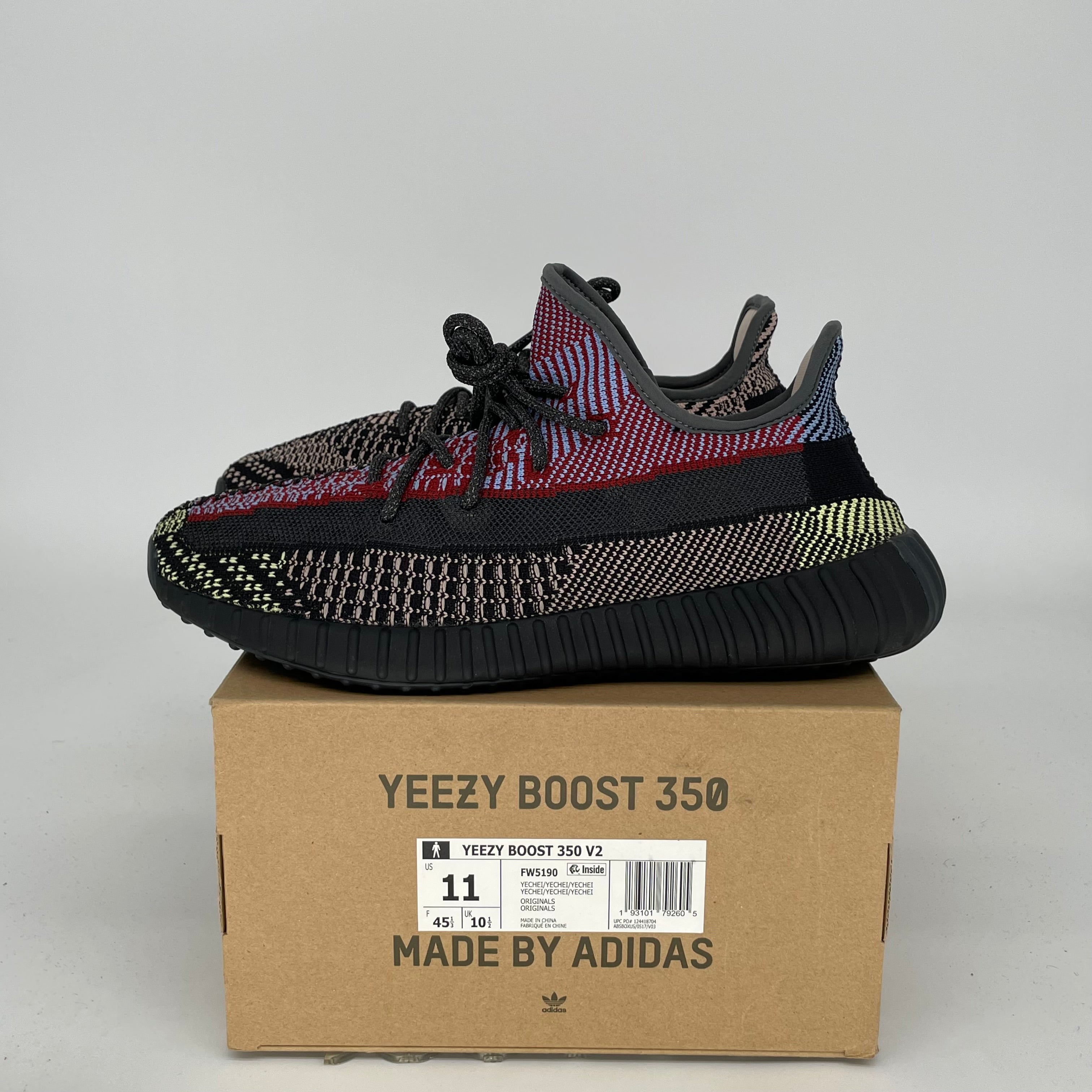 ADIDAS YEEZY 350 V2 YECHEIL NR SIZE 11 FW5190