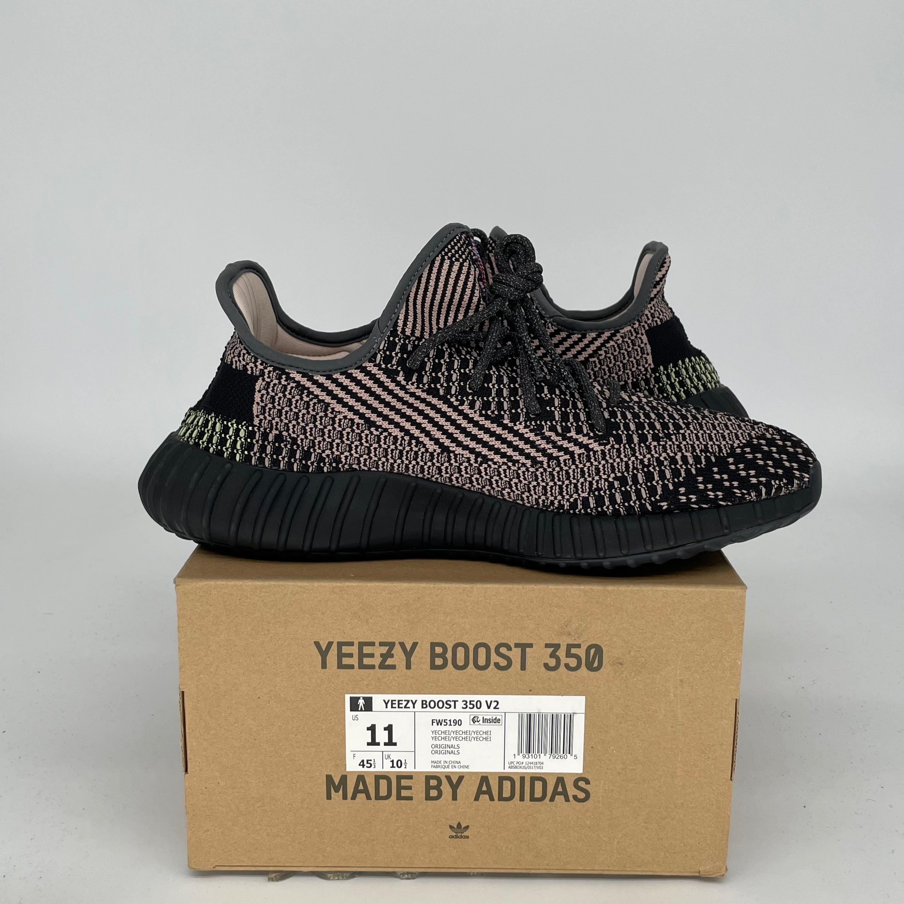 ADIDAS YEEZY 350 V2 YECHEIL NR SIZE 11 FW5190