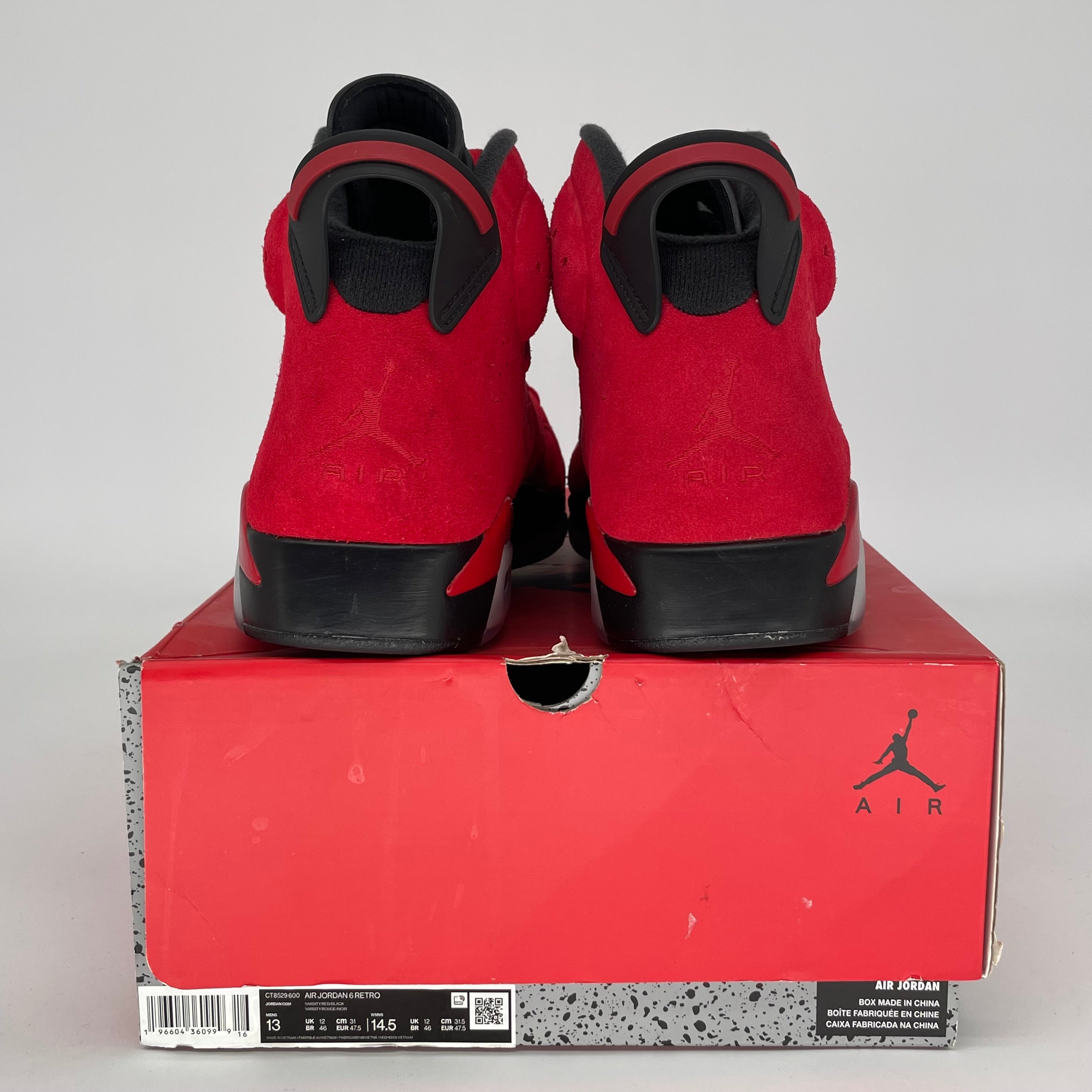 AIR JORDAN 6 TORO BRAVO SIZE 13 CT8529-600