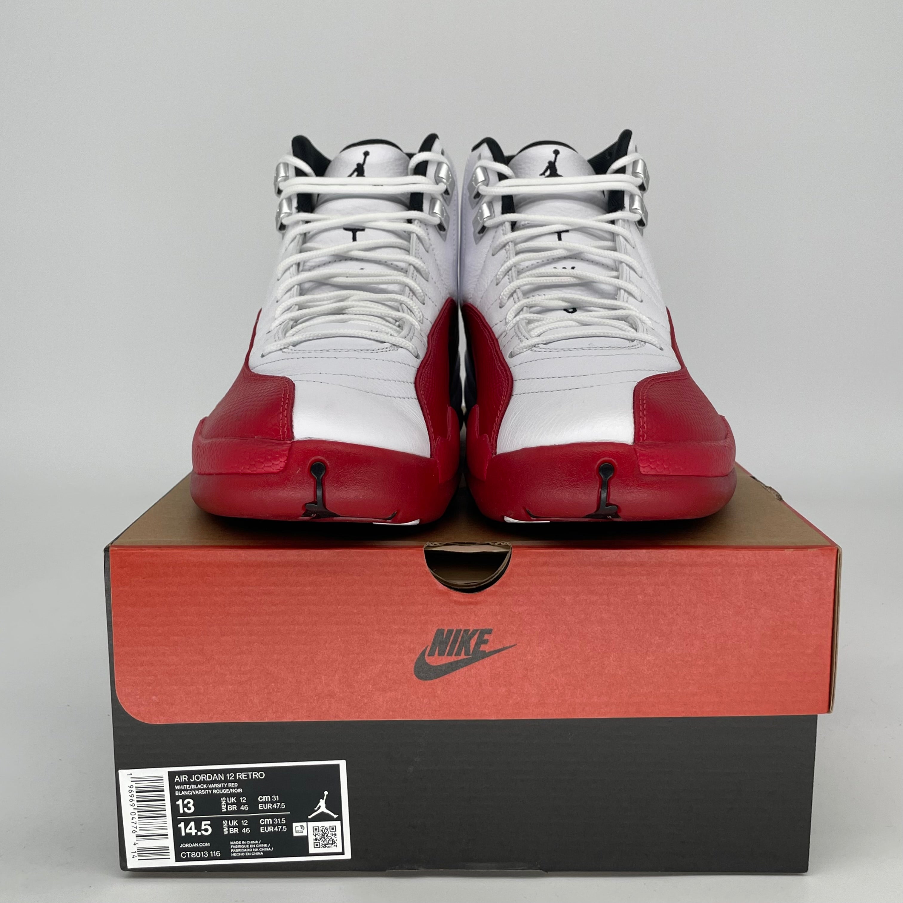 AIR JORDAN 12 CHERRY SIZE 13 CT8013-116