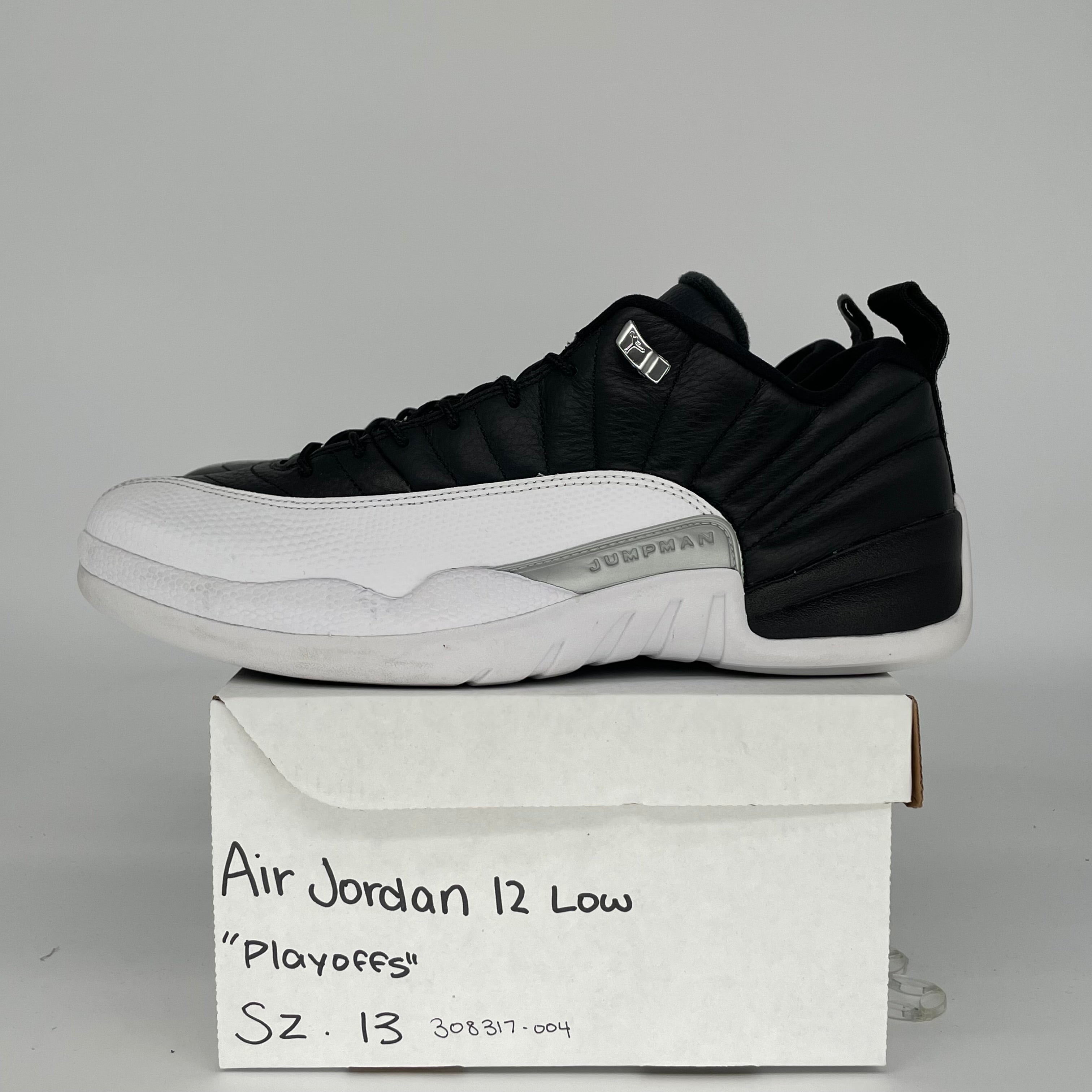 AIR JORDAN 12 LOW PLAYOFFS SIZE 13 308317-004