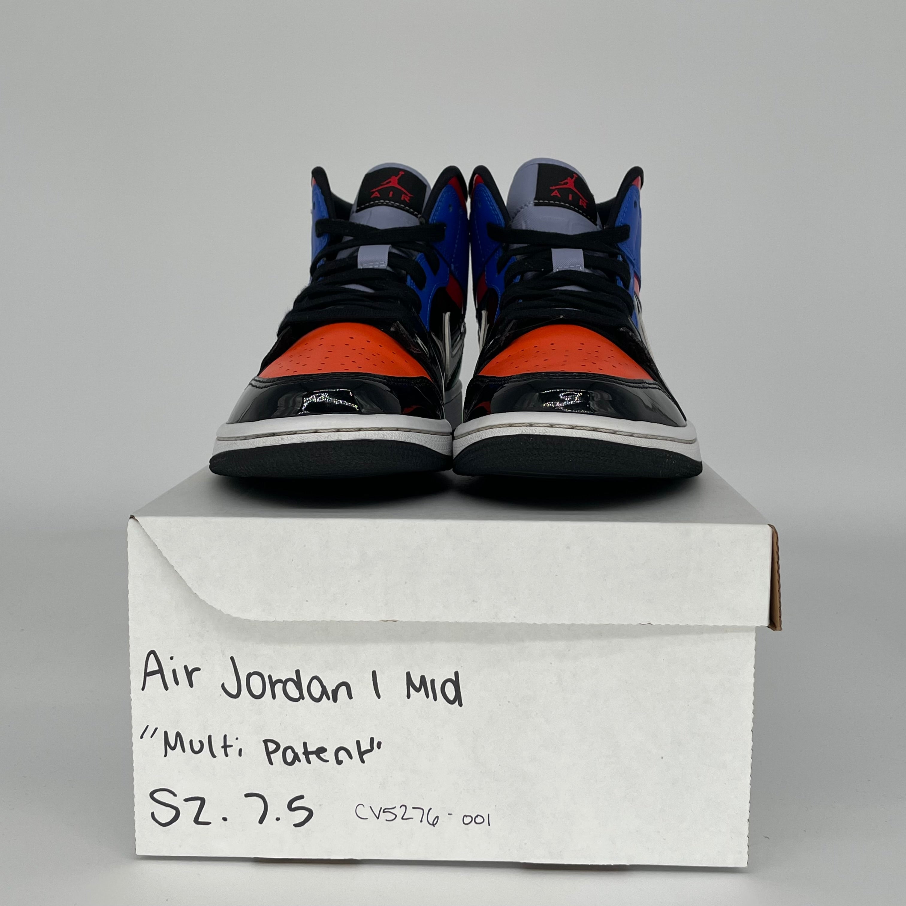 AIR JORDAN 1 MULTI PATENT SIZE 7.5/9W CV5276-001