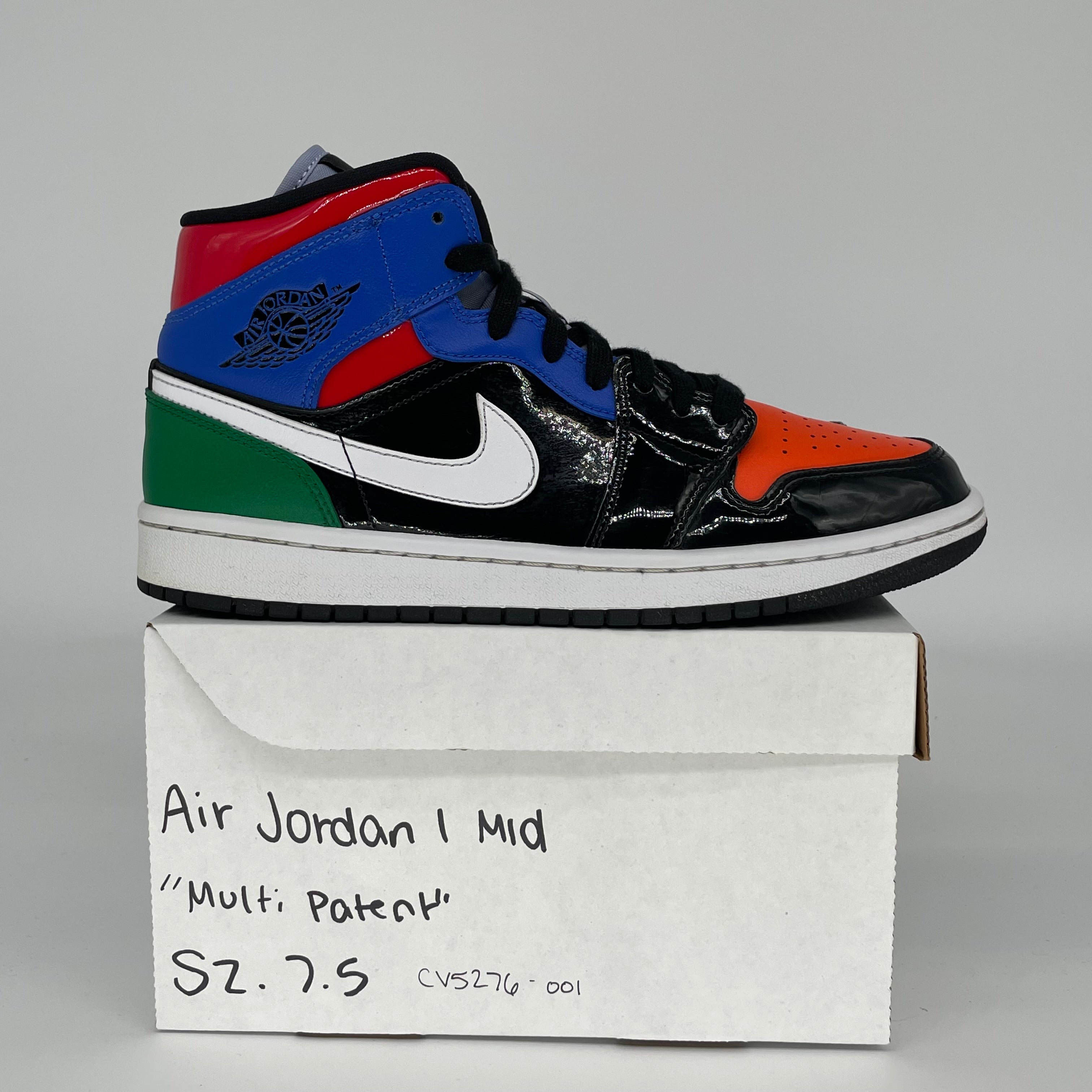 AIR JORDAN 1 MULTI PATENT SIZE 7.5/9W CV5276-001